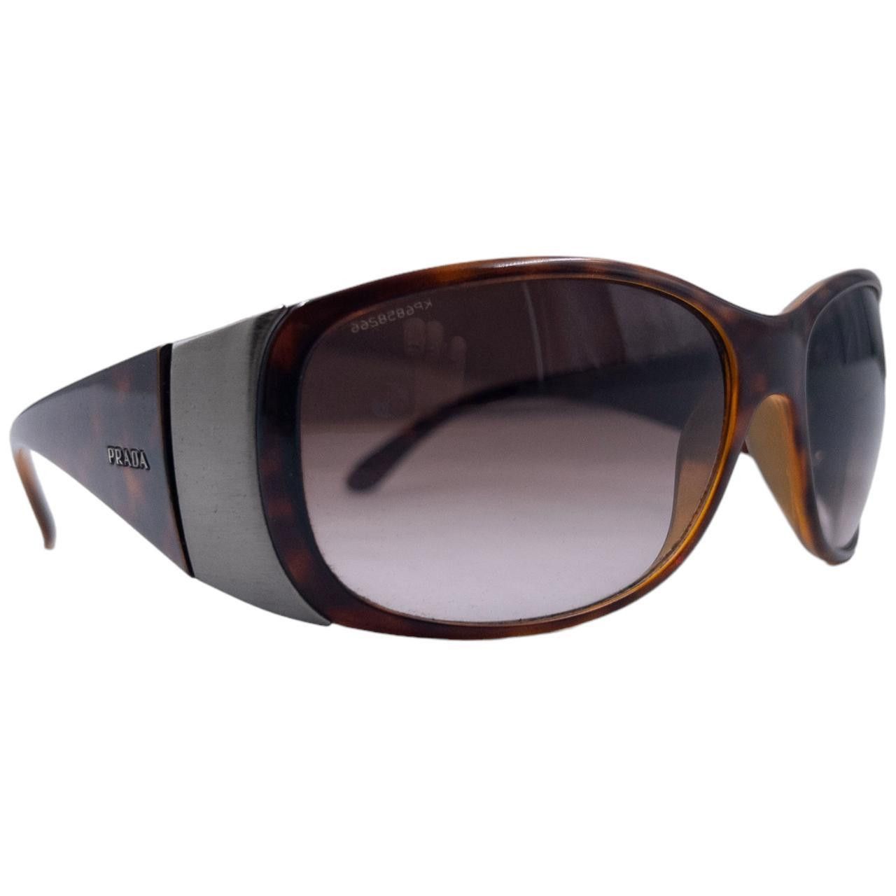 Prada Vintage Prada Tortoise Shell Sunglasses Size ONE SIZE - 1 Thumbnail