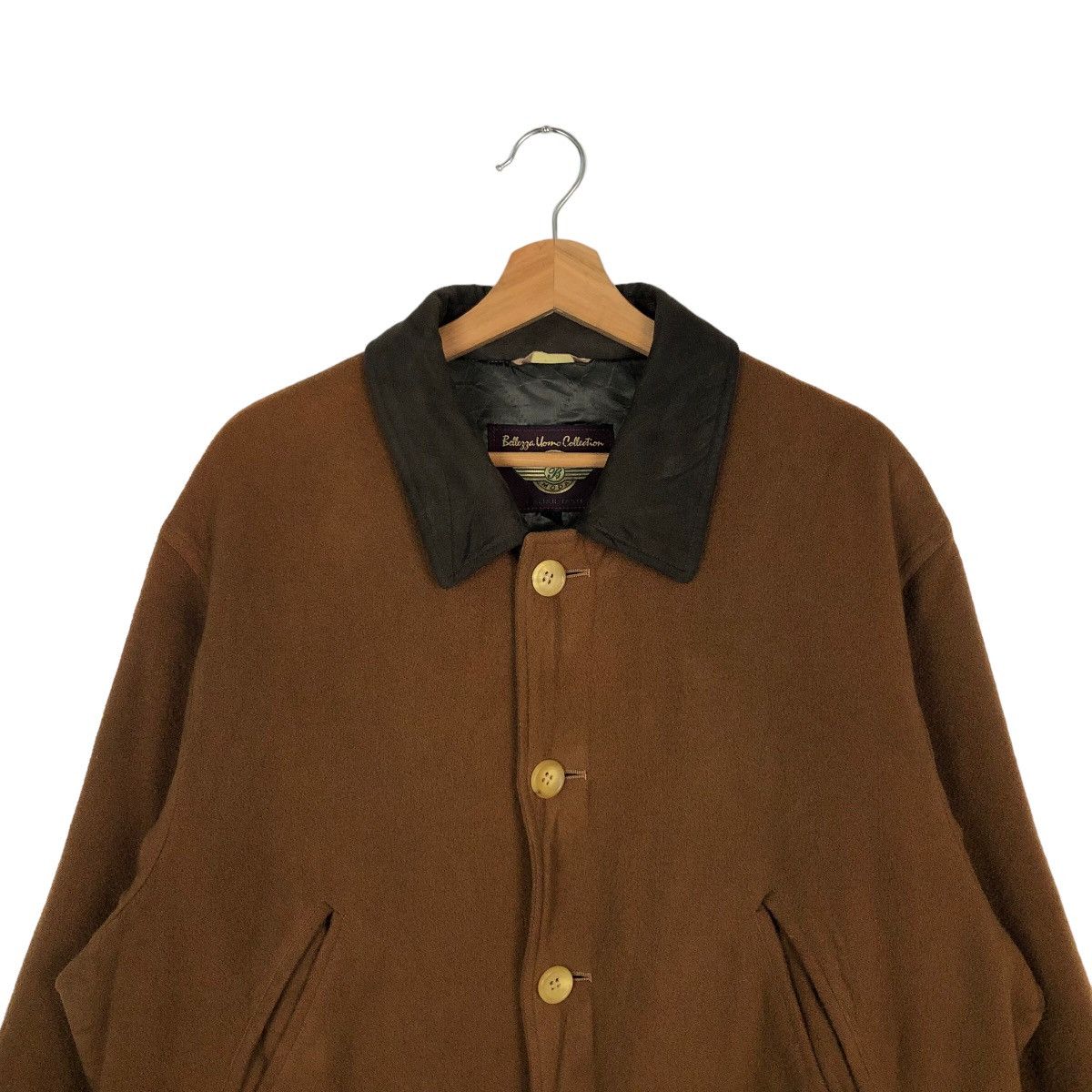 Japanese Brand VINTAGE CHORE WOOL JACKET NELLA MODA JAPAN MADE Size US M / EU 48-50 / 2 - 2 Thumbnail