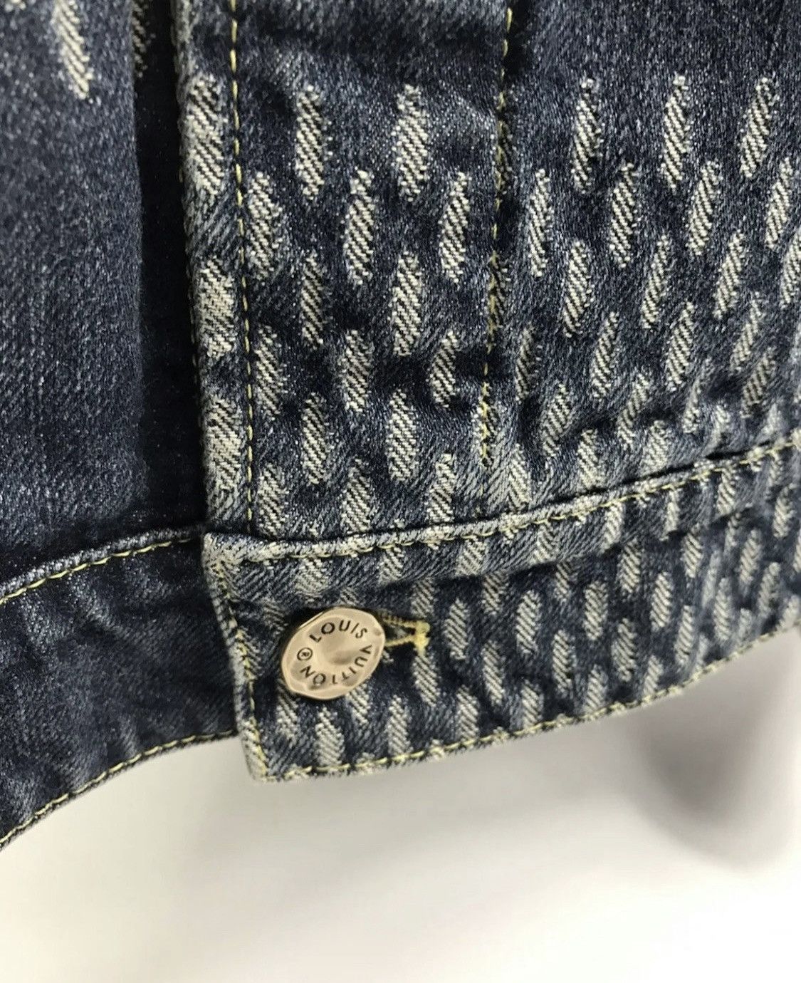Louis Vuitton × Nigo Louis Vuitton X Nigo Monogram Denim Jacket Size US L / EU 52-54 / 3 - 7 Thumbnail