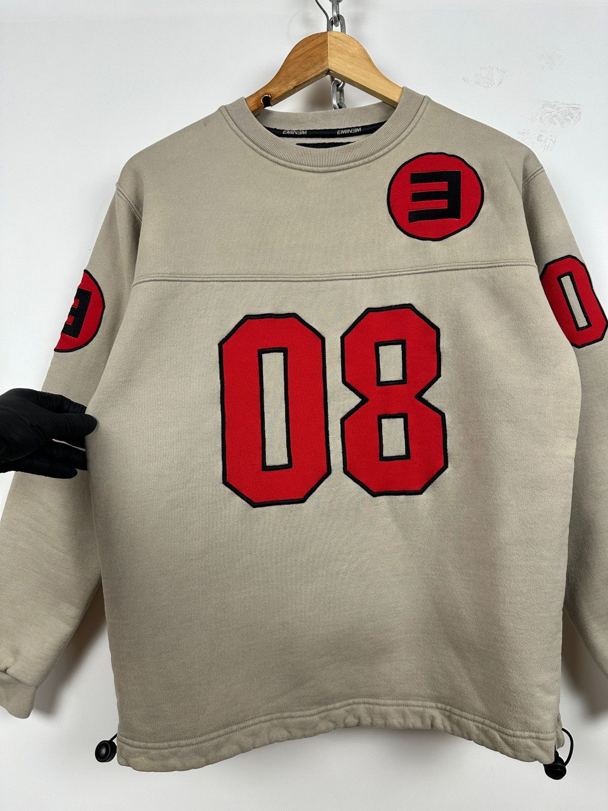 Eminem Vintage Eminem 08 Slim Shady Beige Sweatshirt Size US S / EU 44-46 / 1 - 13 Thumbnail