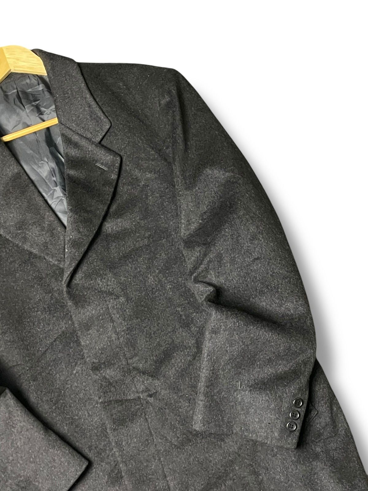 Japanese Brand × Vintage SUKIPIO Cashmere & Wool Long Jacket (80) Size US S / EU 44-46 / 1 - 2 Thumbnail