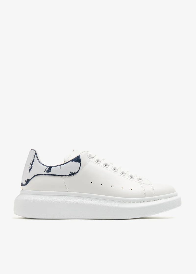Alexander McQueen o1w1db10725 Oversized Sneaker in White Size US 13 / EU 46 - 1 Thumbnail