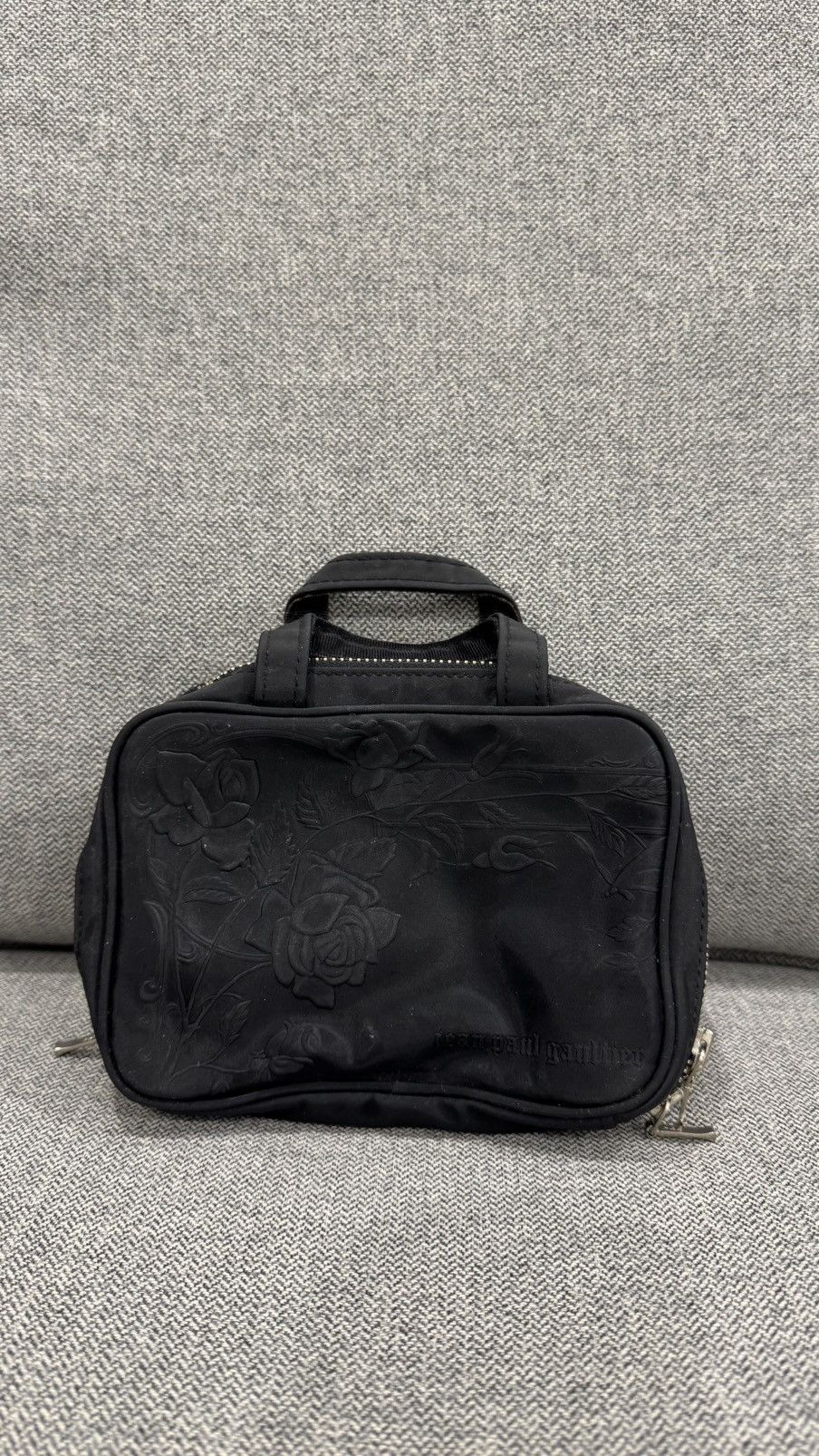 Jean Paul Gaultier Jean Paul Gaultier Roses Embossed Pouch Bag Size ONE SIZE - 2 Thumbnail