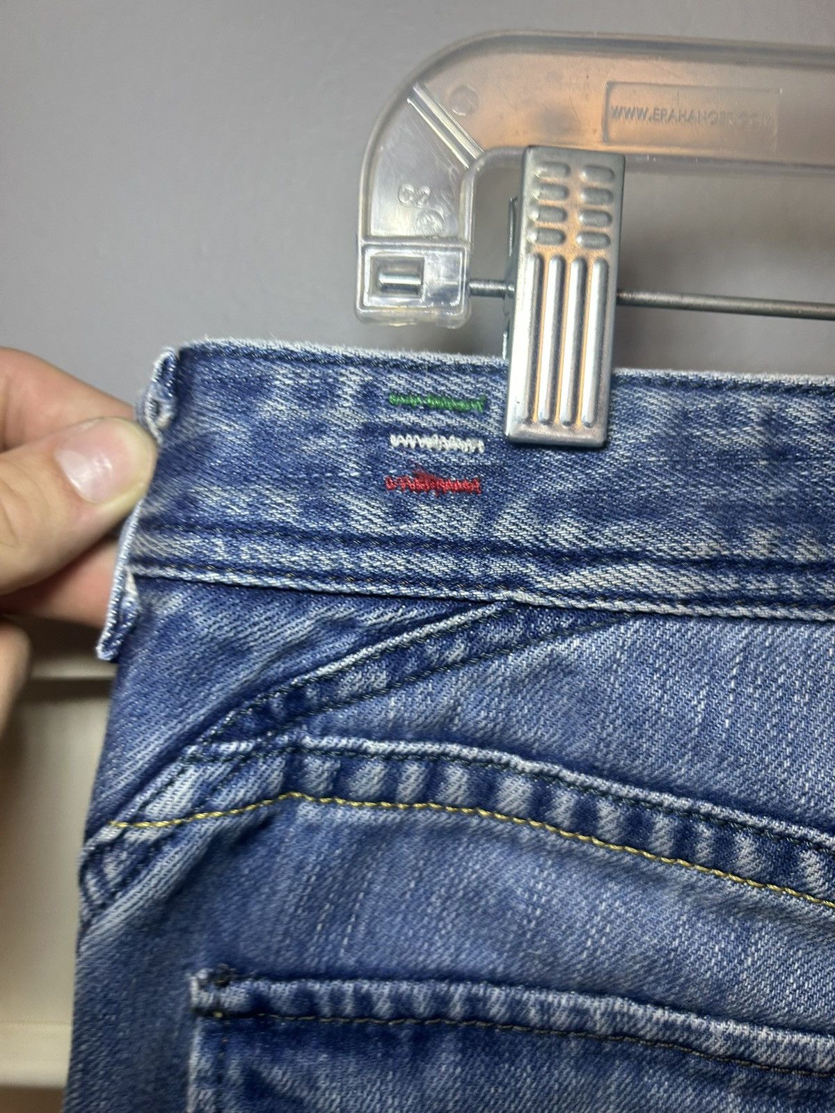 Diesel Vintage Diesel made in Italy “Ruky” distressed flared jeans Size US 32 / EU 48 - 12 Thumbnail