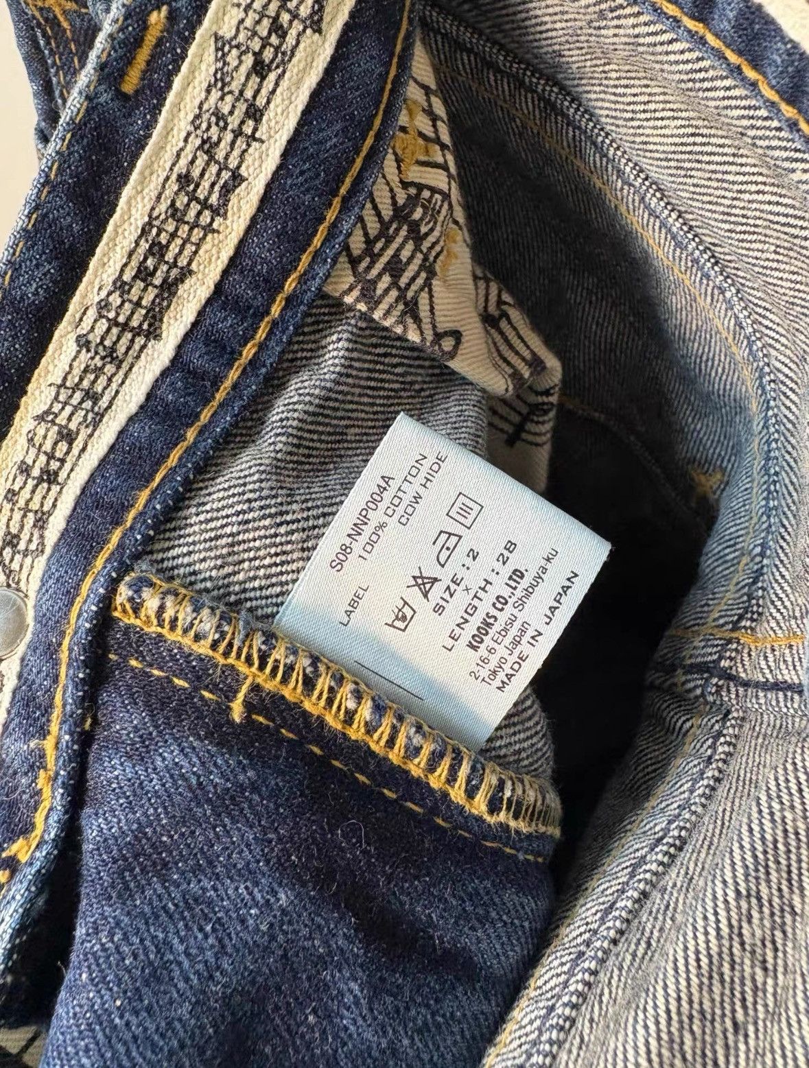 Number (N)ine Number (N)ine denim jeans Size US 30 / EU 46 - 3 Thumbnail