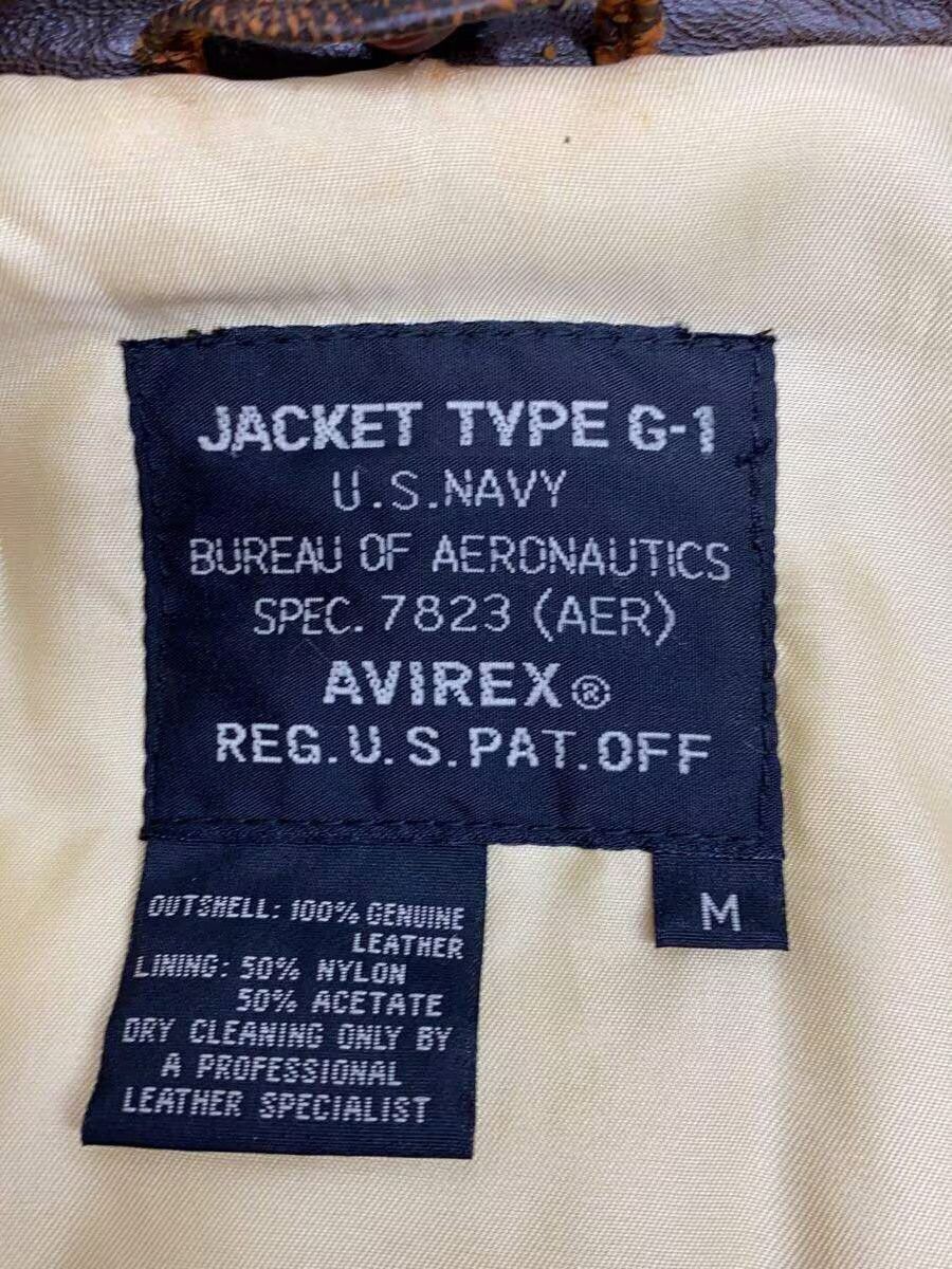 Avirex Avirex Deck Leather Flight Jacket Brown Size US M / EU 48-50 / 2 - 3 Thumbnail