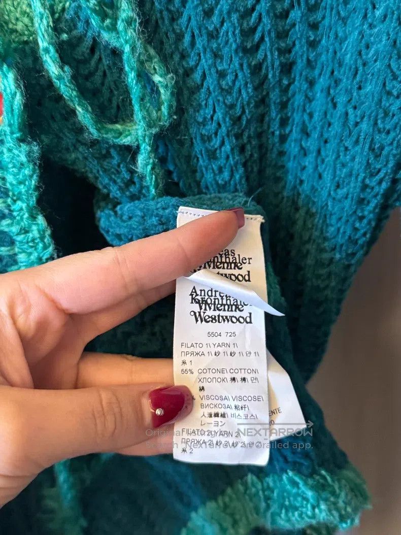 Vivienne Westwood Vivienne Westwood Green Knit Cardigan | Grailed
