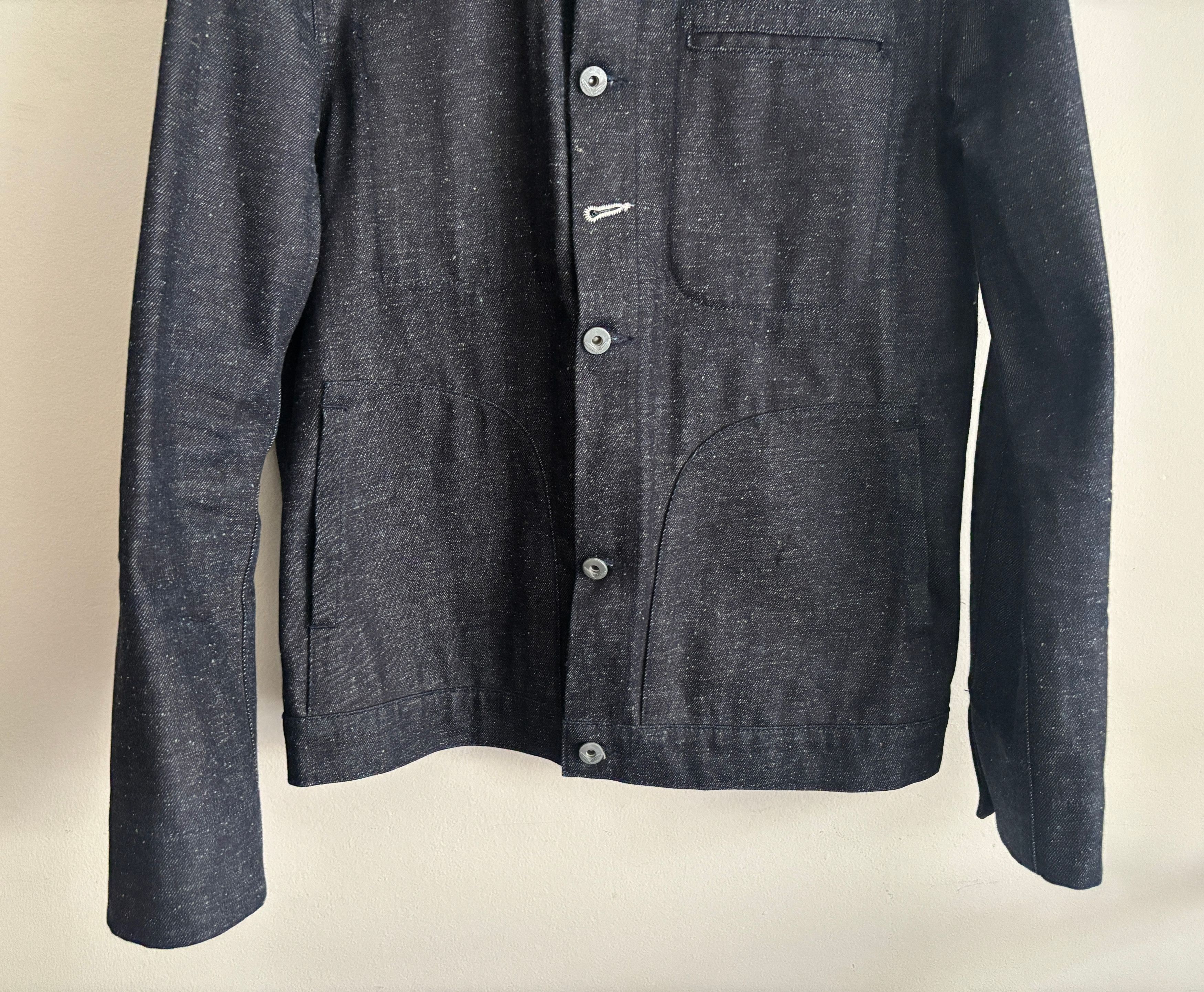 Rogue Territory $375 Neppy Indigo/ Navy Blue Supply Jacket - Medium-Large Size US M / EU 48-50 / 2 - 3 Thumbnail