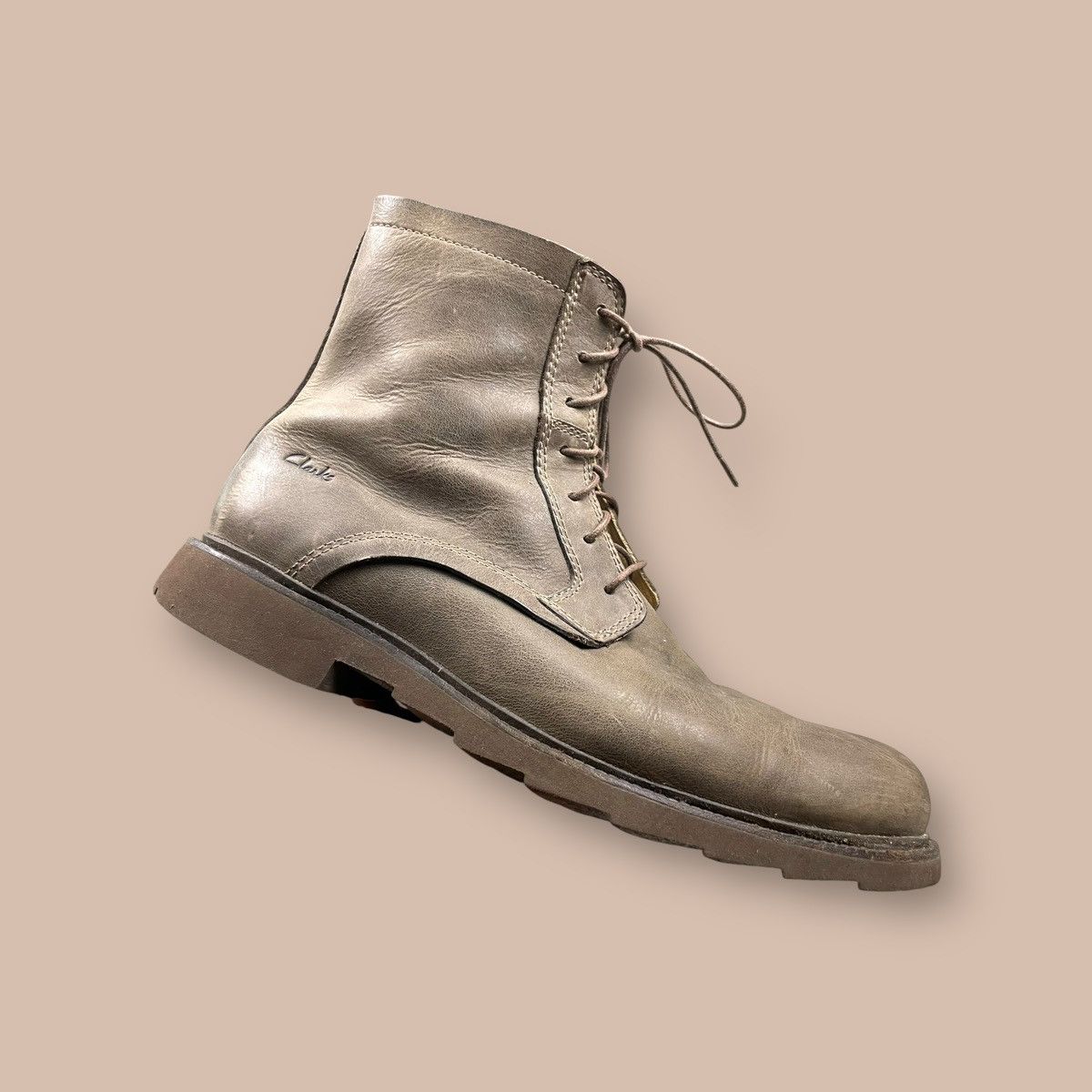 Clarks Clarks Zippers Lace-Up Combat Boots Size US 9 / EU 42 - 10 Thumbnail