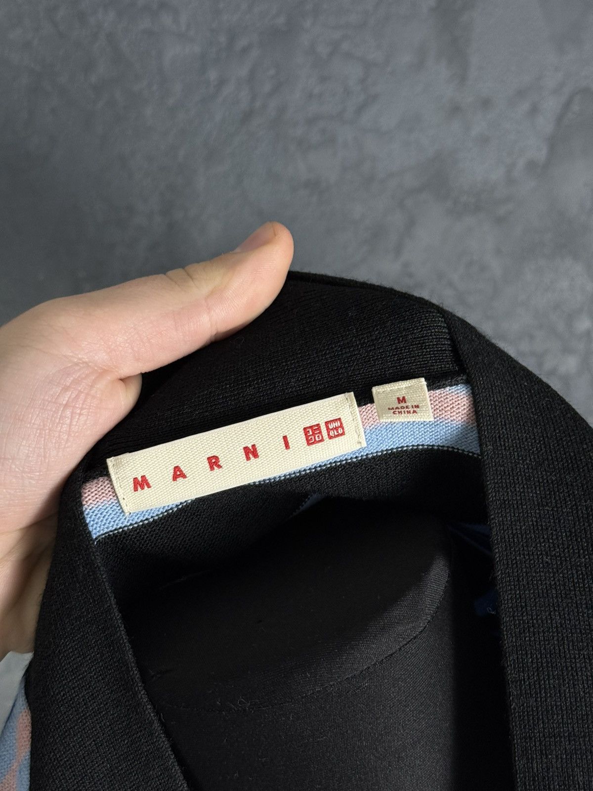 Marni × Uniqlo MARNI X Uniqlo Wool Striped Cardigan Sweater Men’s Size M Size M / US 6-8 / IT 42-44 - 12 Thumbnail