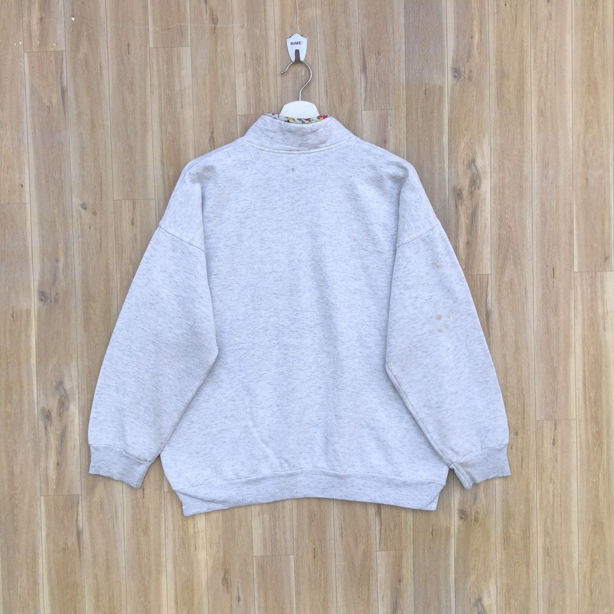 Vintage Vintage 80s The Butchart Gardens Canada Quarter Zip Sweater Size M / US 6-8 / IT 42-44 - 7 Thumbnail