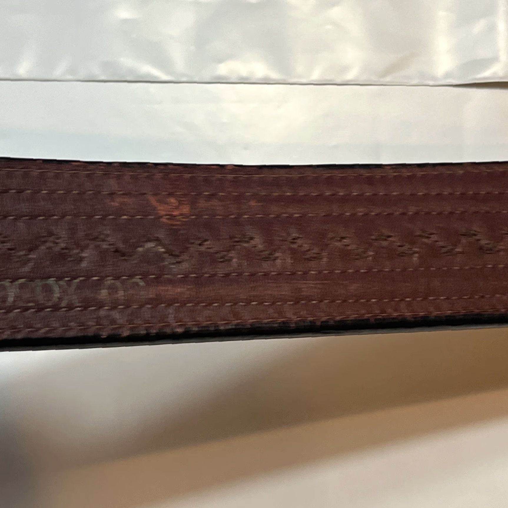 Vintage VINTAGE Leegin Leather Belt 1.5” Wide Removable Buckle Brown 46-51” Mens Belt, Western, Heavy Duty, USA - Large Size Size ONE SIZE - 7 Thumbnail