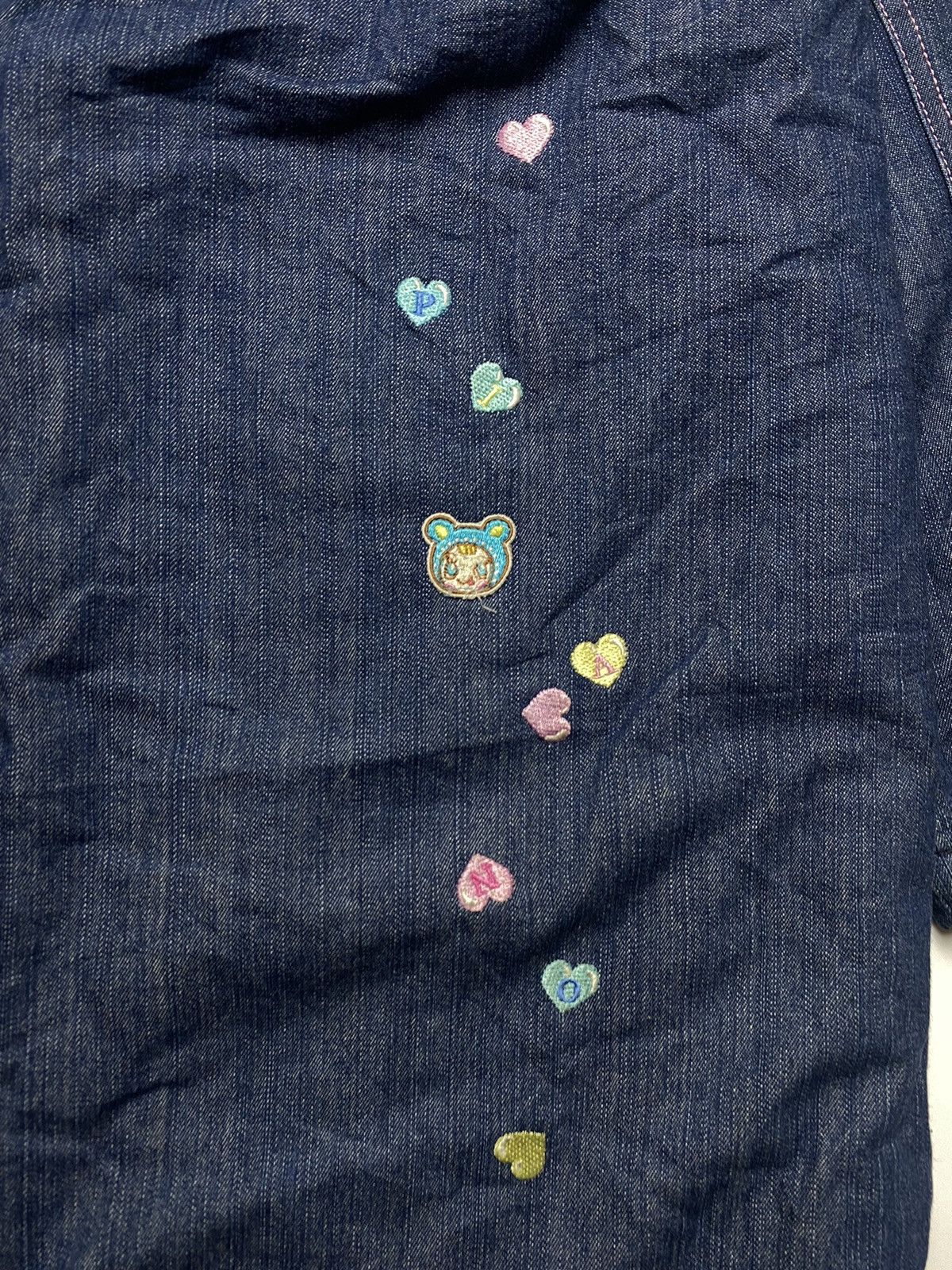 Angel Blue 2000s Mezzo Piano - Long Denim Jacket Size US L / EU 52-54 / 3 - 8 Thumbnail