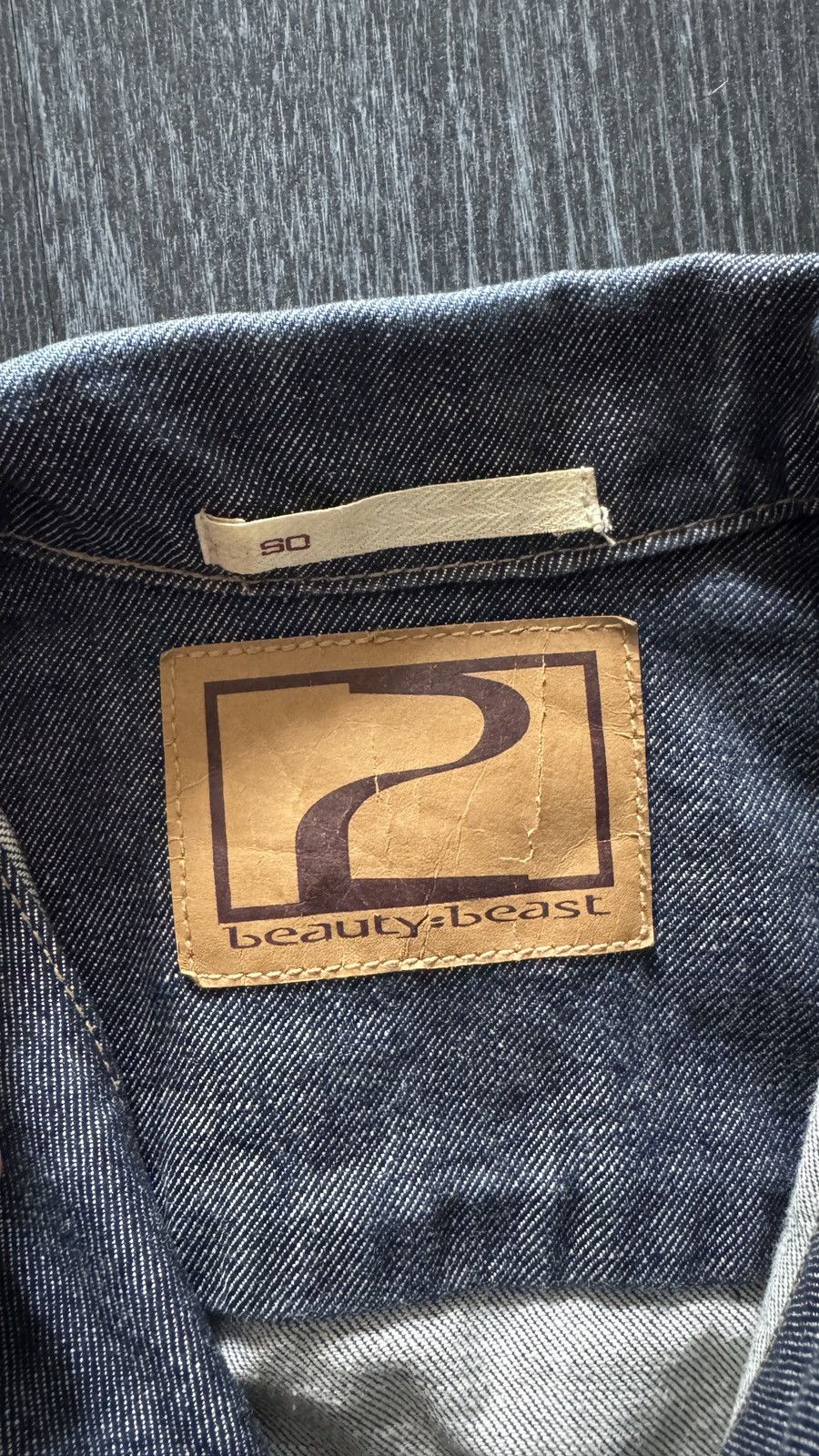 Beauty Beast Beauty:Beast Poem Denim Jacket Size US S / EU 44-46 / 1 - 4 Thumbnail