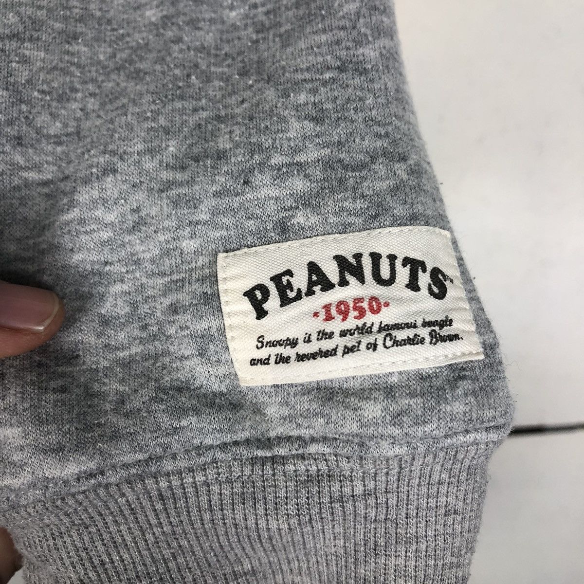 Cartoon Network × Japanese Brand 📌Vintage Sweatshirt Cartoon Peanuts Big Logo Size US L / EU 52-54 / 3 - 14 Thumbnail