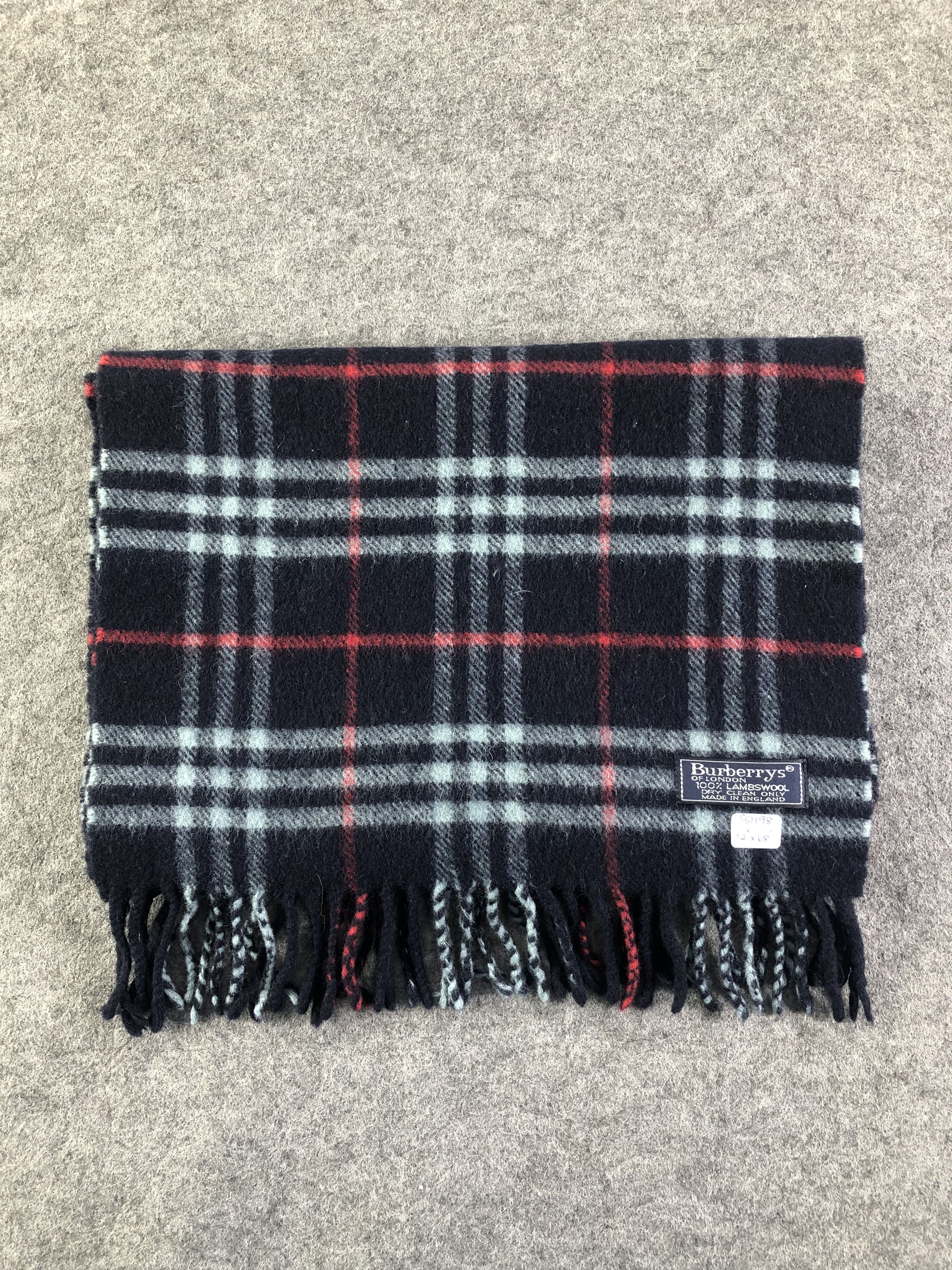 Burberry Burberrys Scarf / Muffler / Neckwear SS1198 Size ONE SIZE - 10 Thumbnail