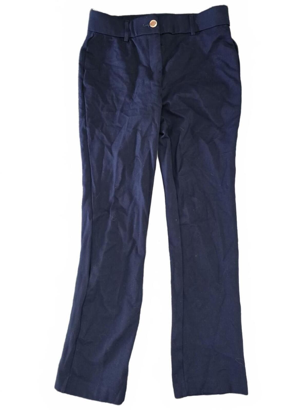 Other Rafaella Comfort Navy Blue Straight Leg Dress Pants Size 4 Size 27" / US 4 / IT 40 - 2 Thumbnail