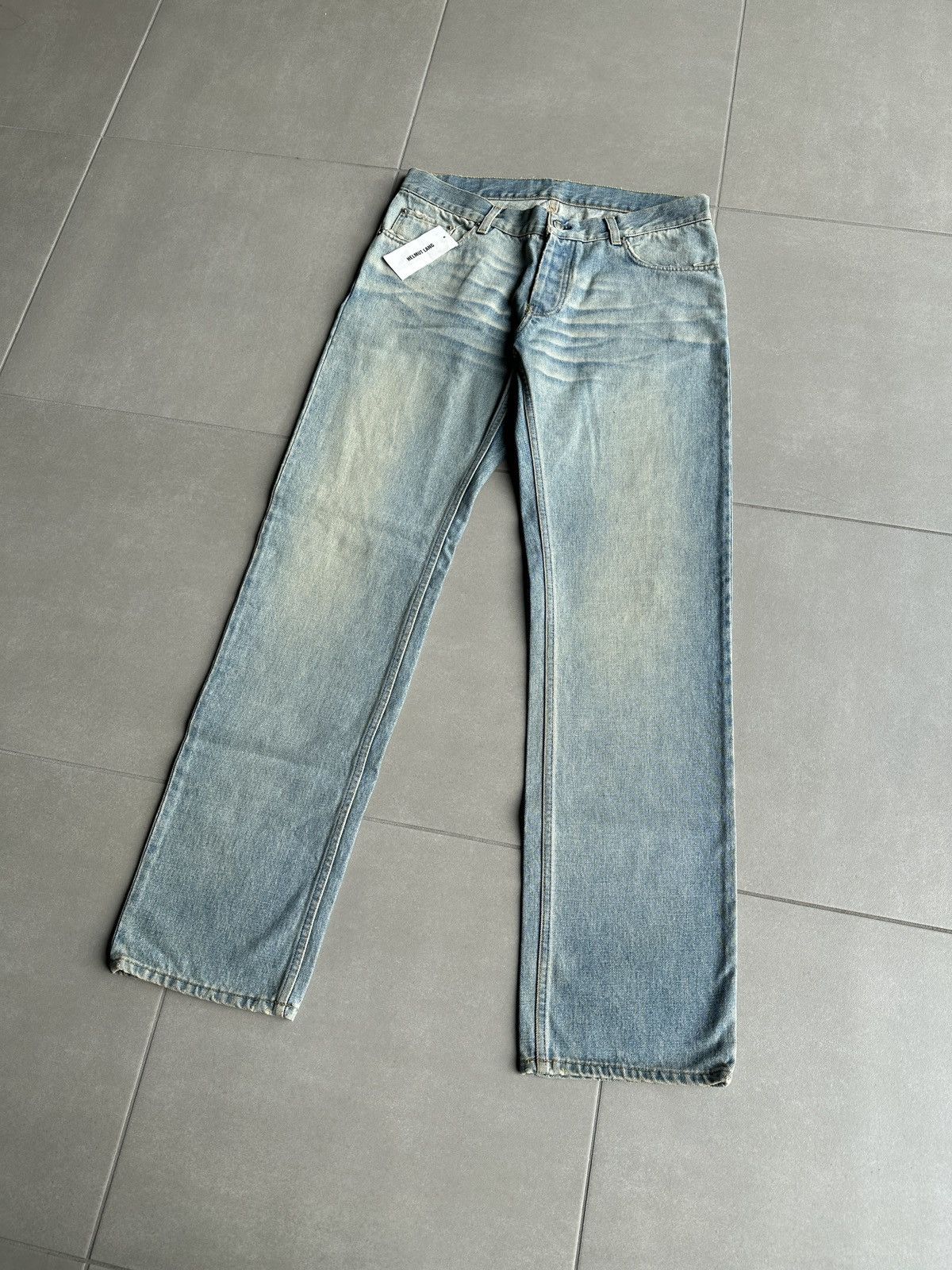 Helmut Lang NWT Helmut Lang Circa 2000’s blue washed denim Size US 30 / EU 46 - 3 Thumbnail