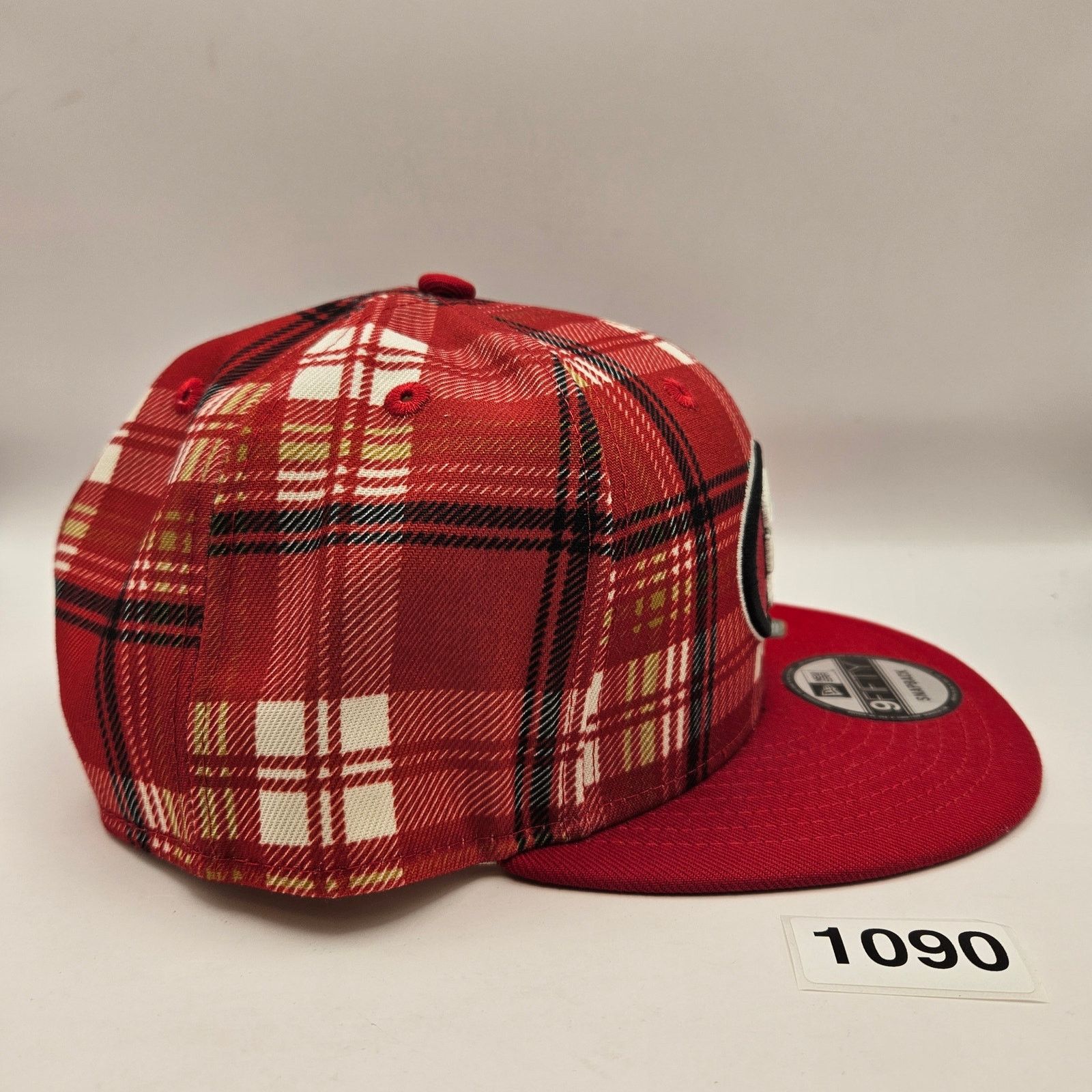 New Era NEW ERA X SAN FRANCISCO 49ERS NFL PLAID RED SNAPBACK HAT NWT Size ONE SIZE - 5 Thumbnail