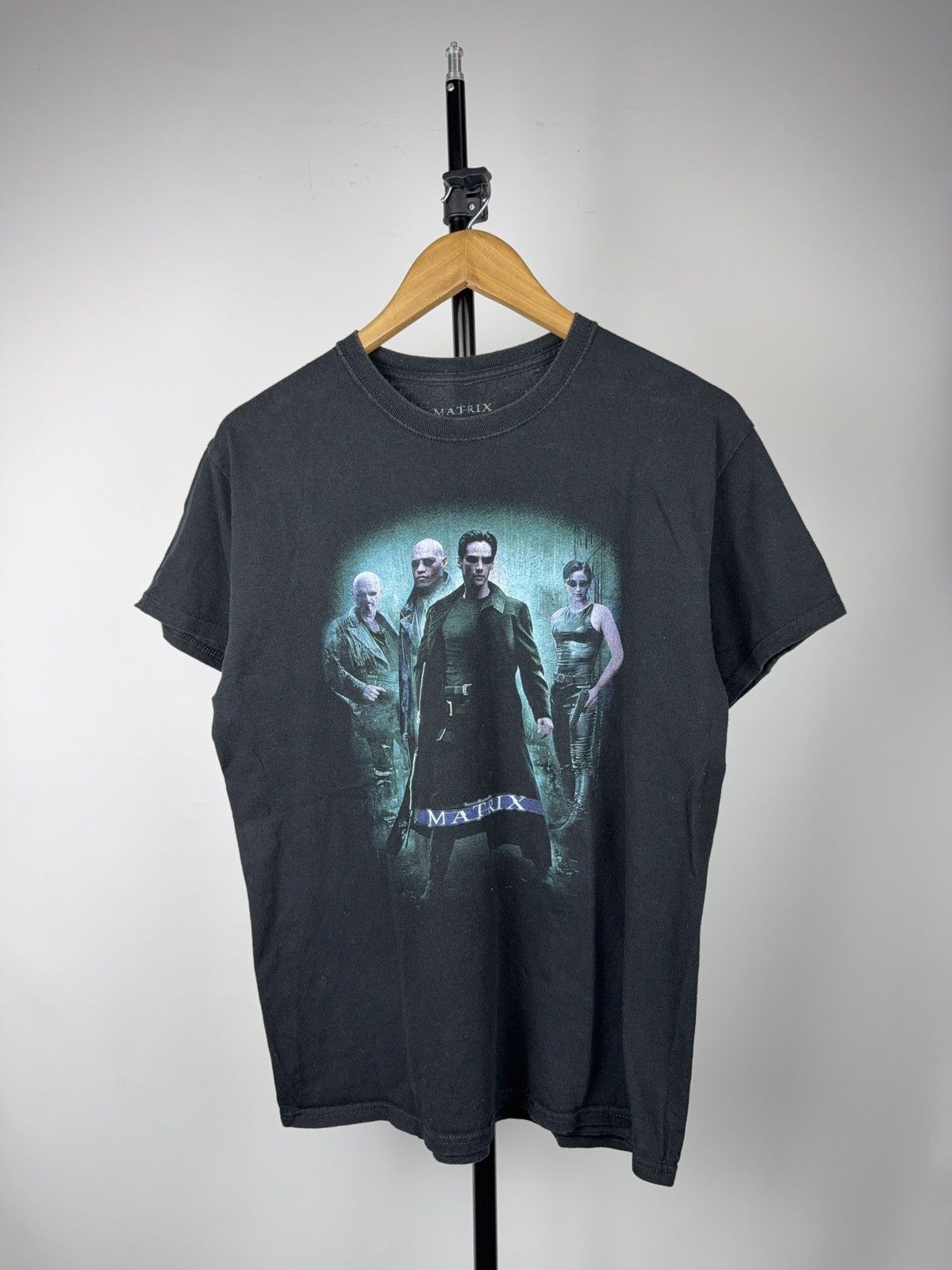 Vintage 2020 The Matrix Movie T-Shirt Neo Film Promo Black Tee Size US M / EU 48-50 / 2 - 1 Thumbnail