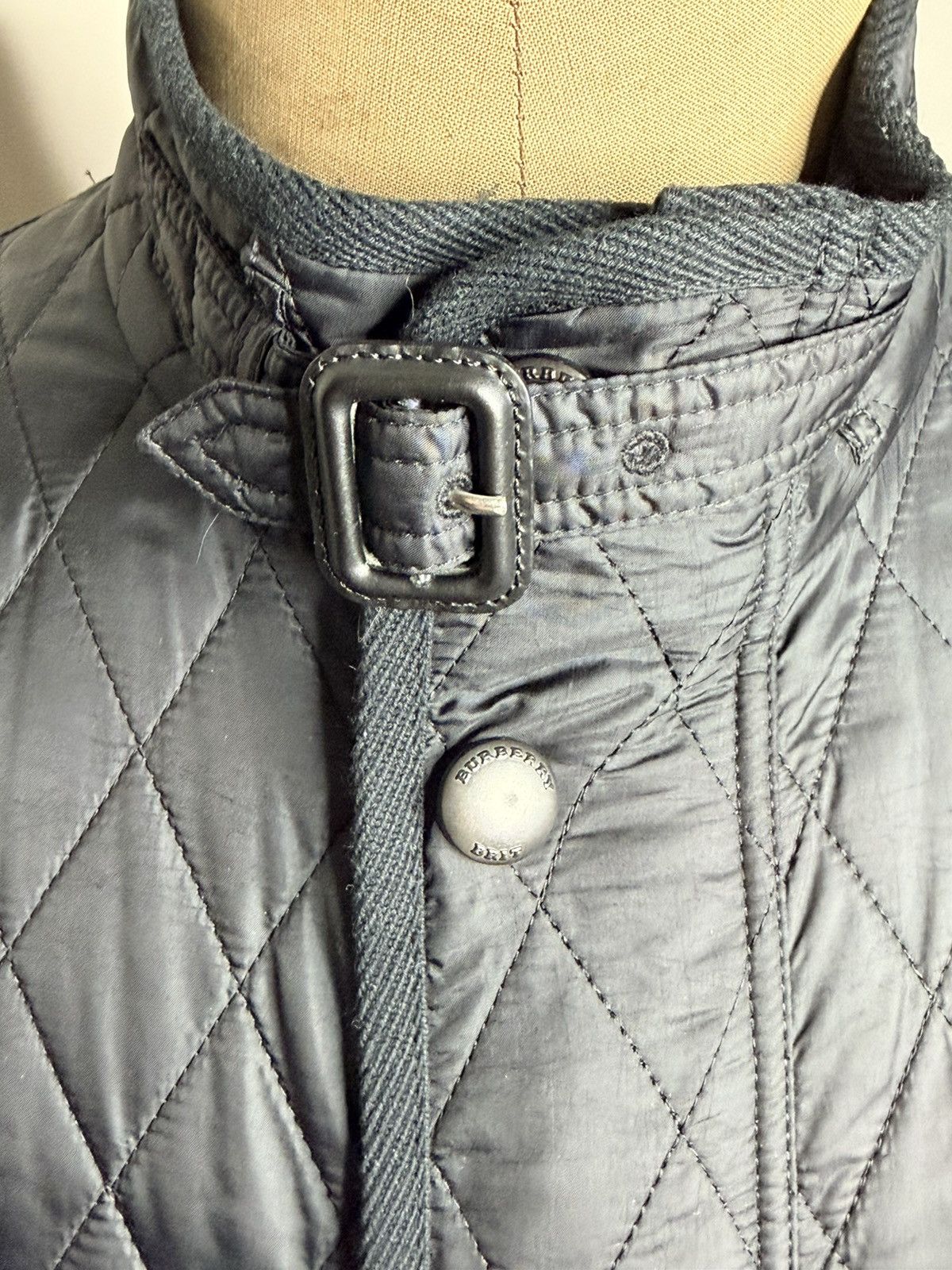 Burberry Burberry Brit Quilted Hallswood Vest. Black. Size Small Size US S / EU 44-46 / 1 - 4 Thumbnail