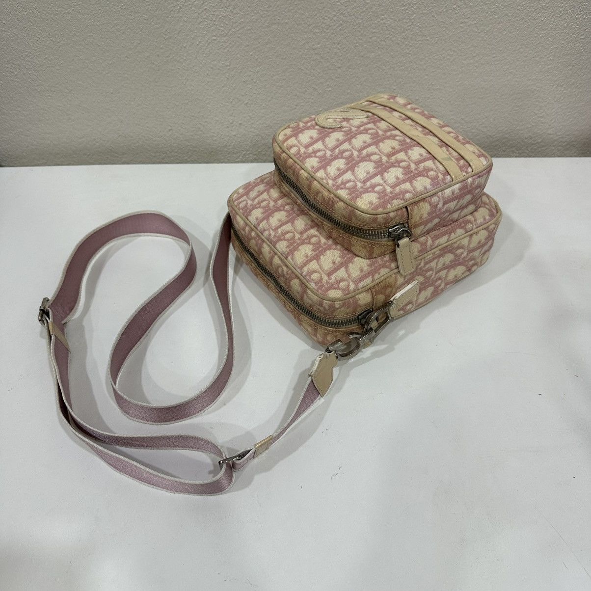 Dior ‼️LASTDROP‼️CHRISTIAN DIOR NO.2 TROTTER SHOULDER CROSSBODY BAG Size ONE SIZE - 6 Thumbnail