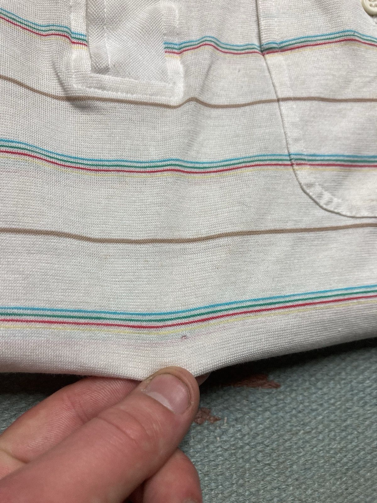 Vintage Vtg short sleeve polo shirt striped golf soft Par Four XL Size US XL / EU 56 / 4 - 7 Thumbnail