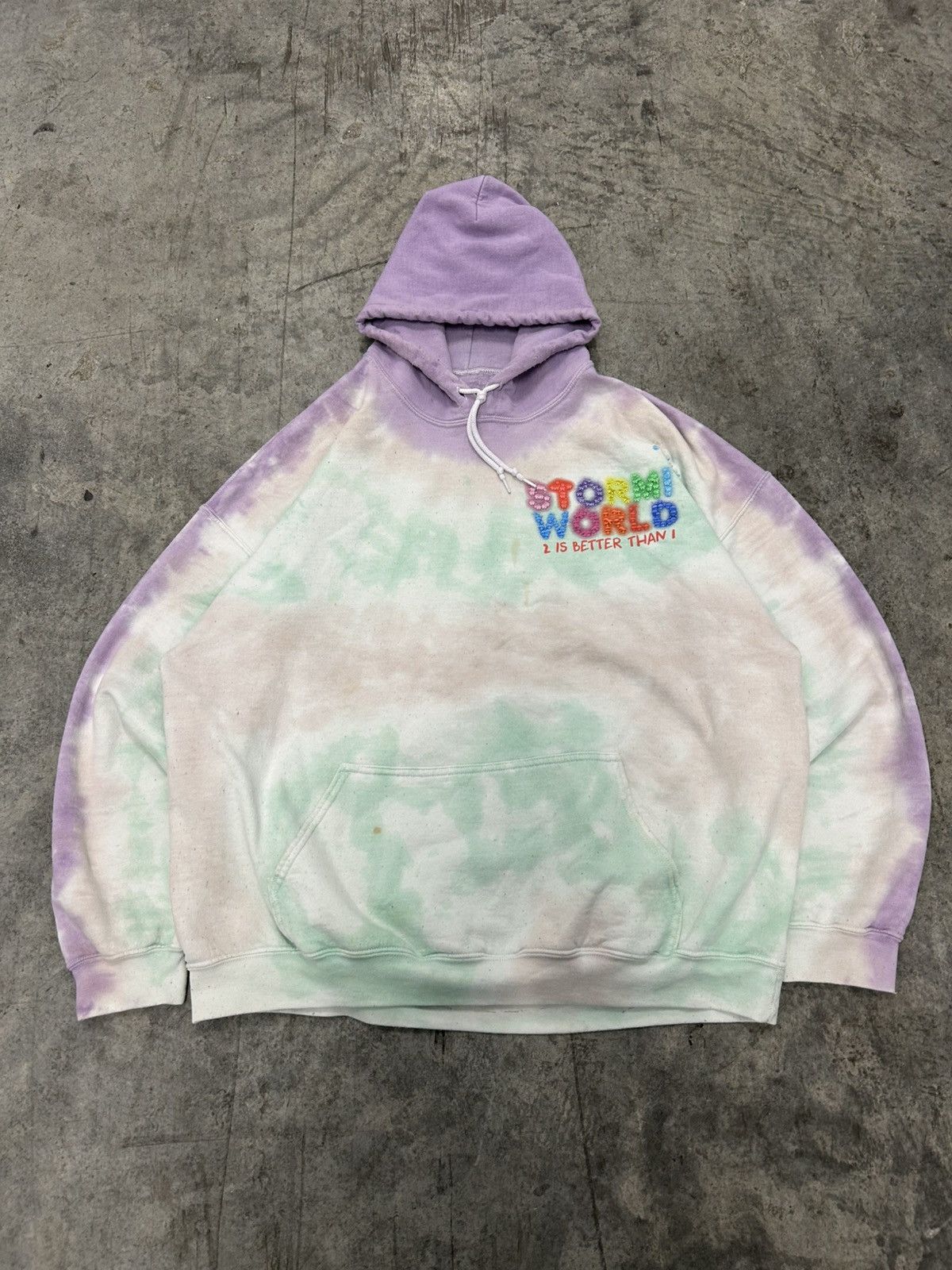 Travis Scott Travis Scott StormiWorld 2 Tie Dye Hoodie very RARE F&F Size US XL / EU 56 / 4 - 1 Thumbnail