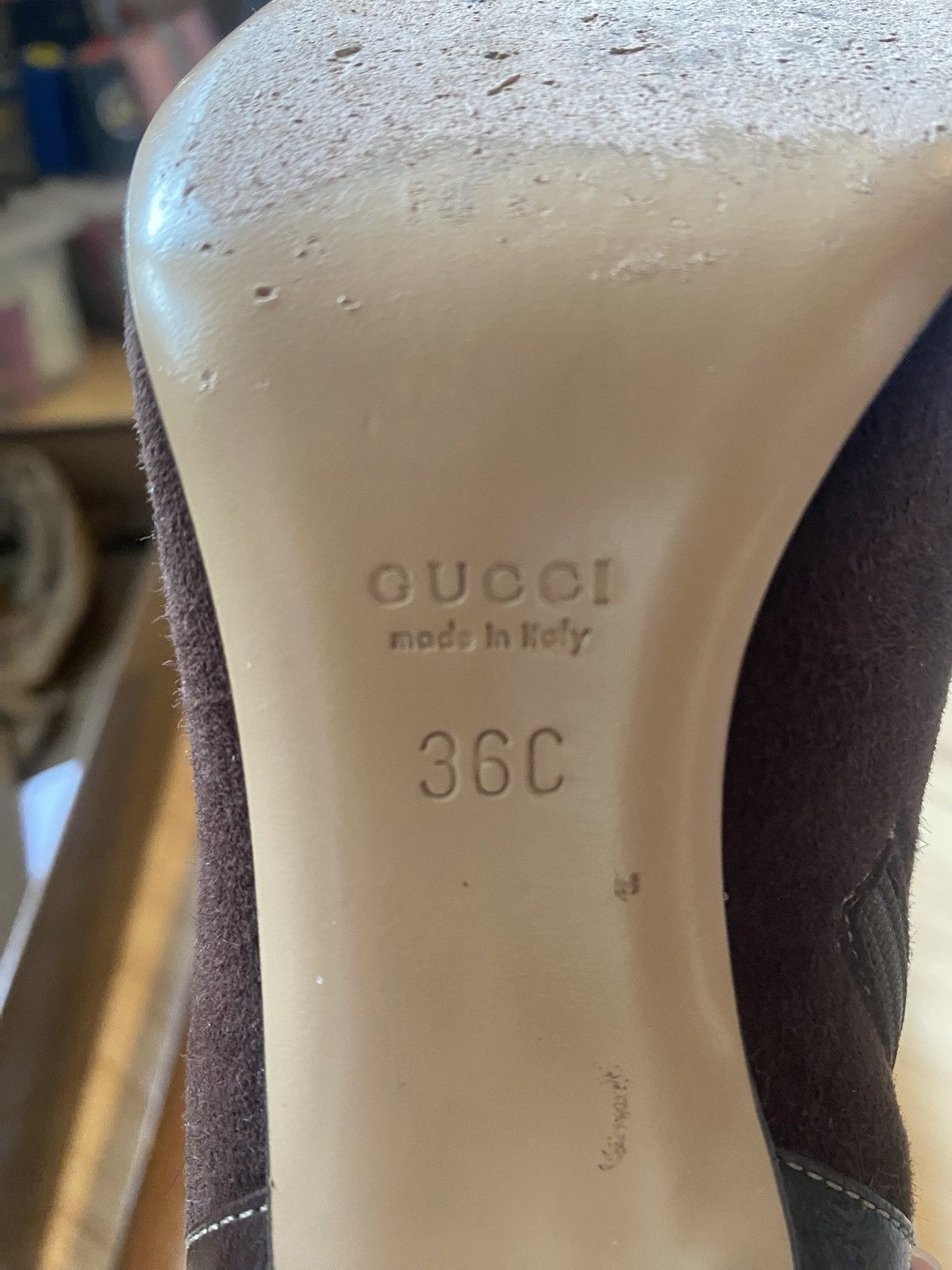 Gucci Brown suede gucci boots Size US 5.5 / IT 35.5 - 5 Thumbnail