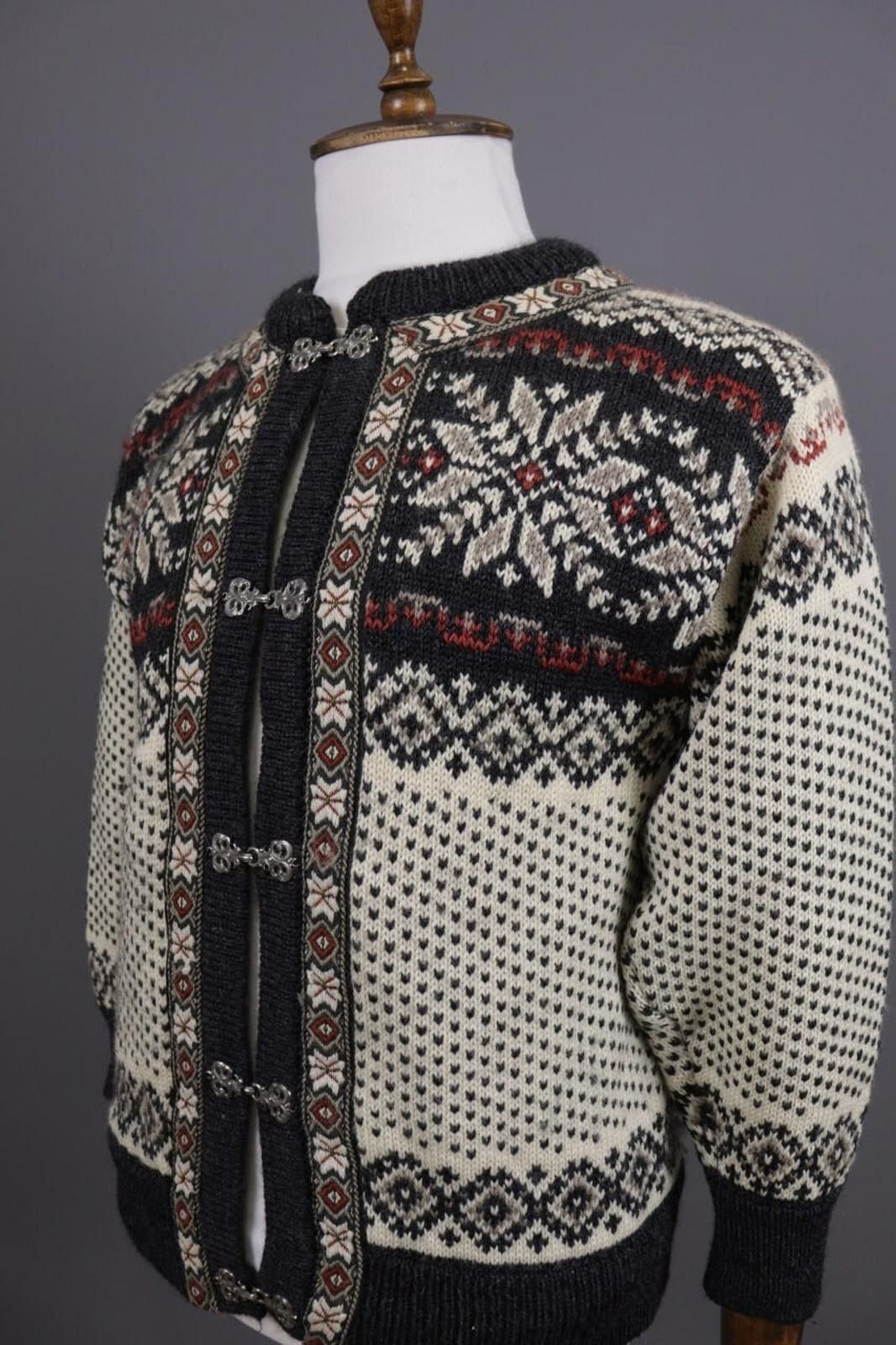 Dale Of Norway DALE OF NORWAY Classic Multicolor Clasp Ski Sweater Size XS Size US XS / EU 42 / 0 - 8 Thumbnail