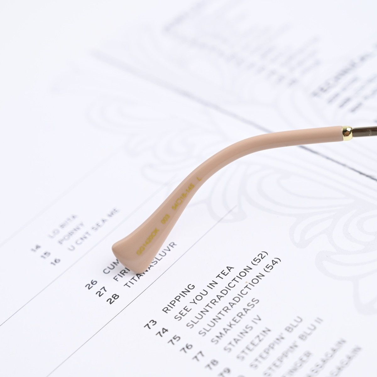 Gucci GUCCI GG1420OK GLASSES Size ONE SIZE - 6 Thumbnail