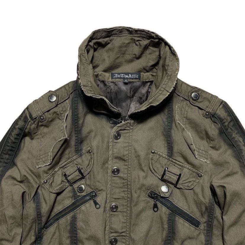 In The Attic IN THE ATTIC BONDAGE V-KEI STYLE BONO MULTI POCKET JACKET Size US M / EU 48-50 / 2 - 3 Thumbnail