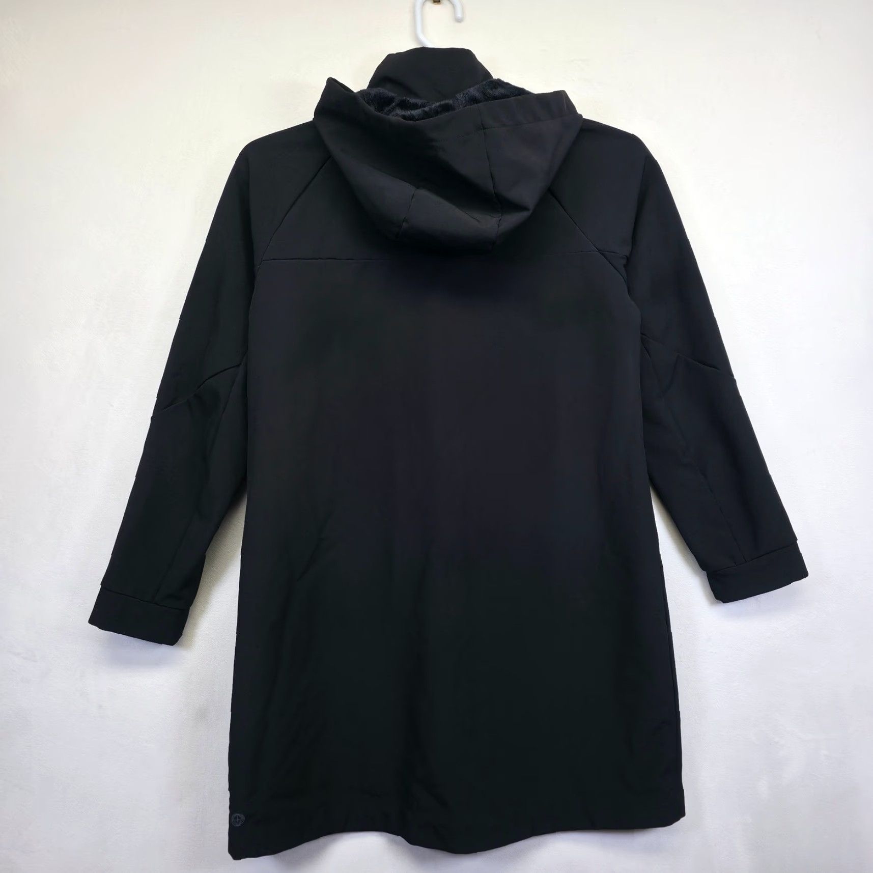 Y/Project Mondetta Outdoor Project Parka Coat Womens M Black Faux Fur ...