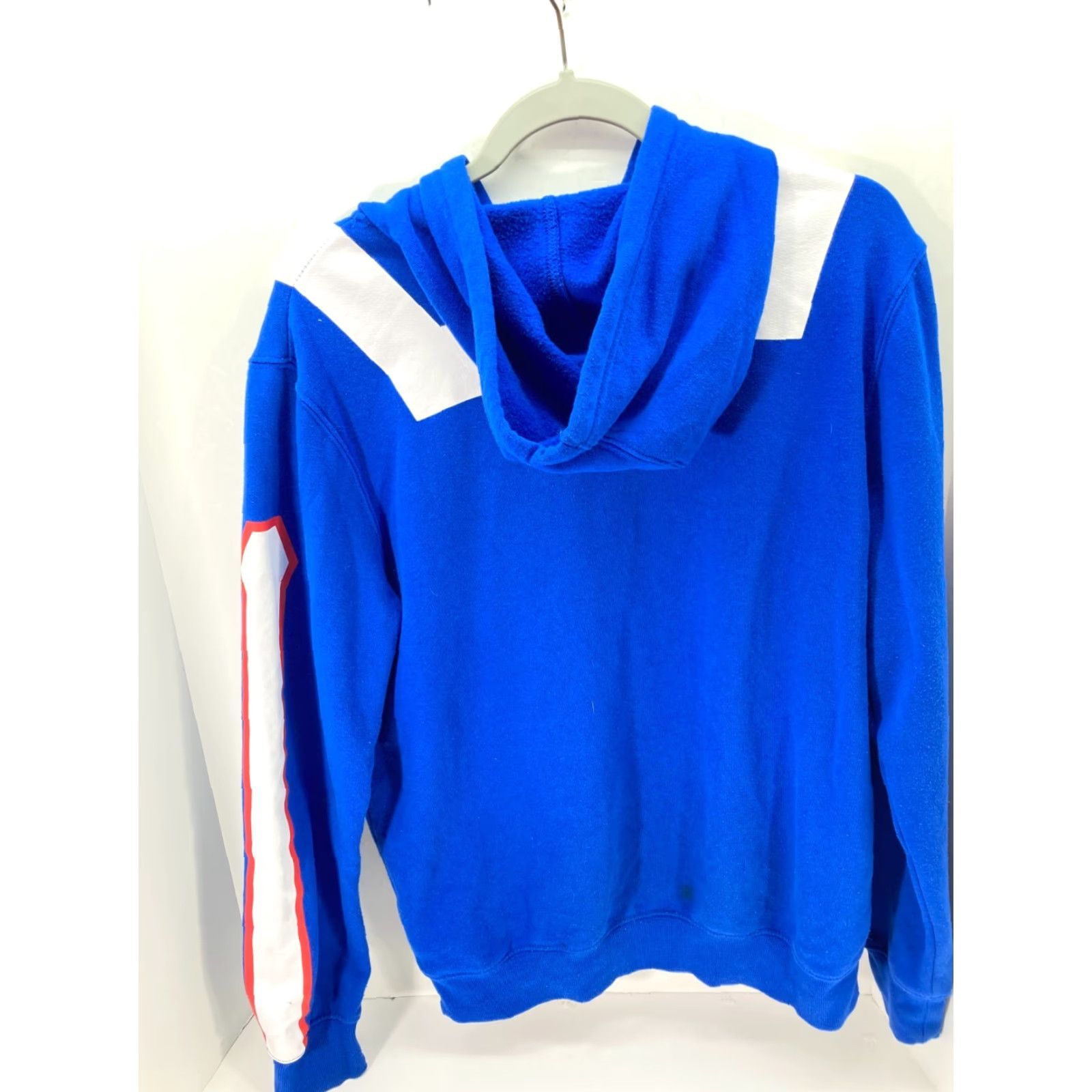 Hot Topic My Hero Academia Hooded Sweatshirt Mens M Blue White Pullover Graphic Print Long Sleeve Hot Topic Sweatshirt Size US M / EU 48-50 / 2 - 7 Thumbnail
