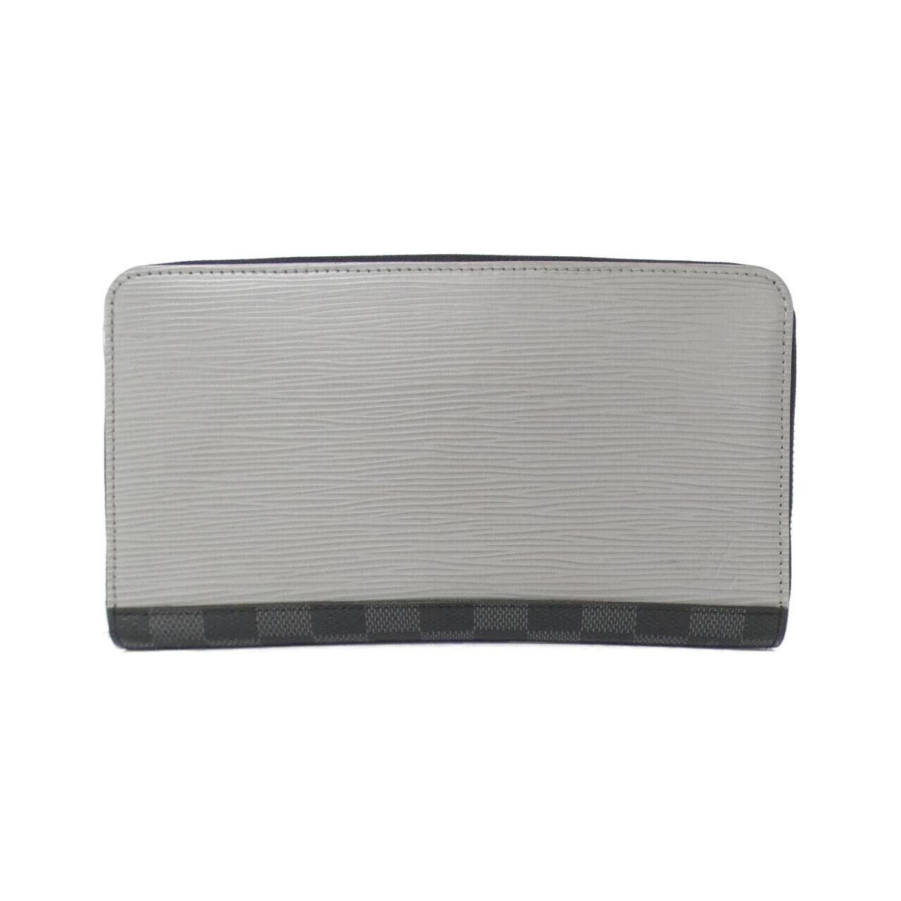 Louis Vuitton Louis Vuitton Zippy Organizer Epi Damier Graphite Long Wallet Canvas Long Wallet M62930 DUTY FREE for USA