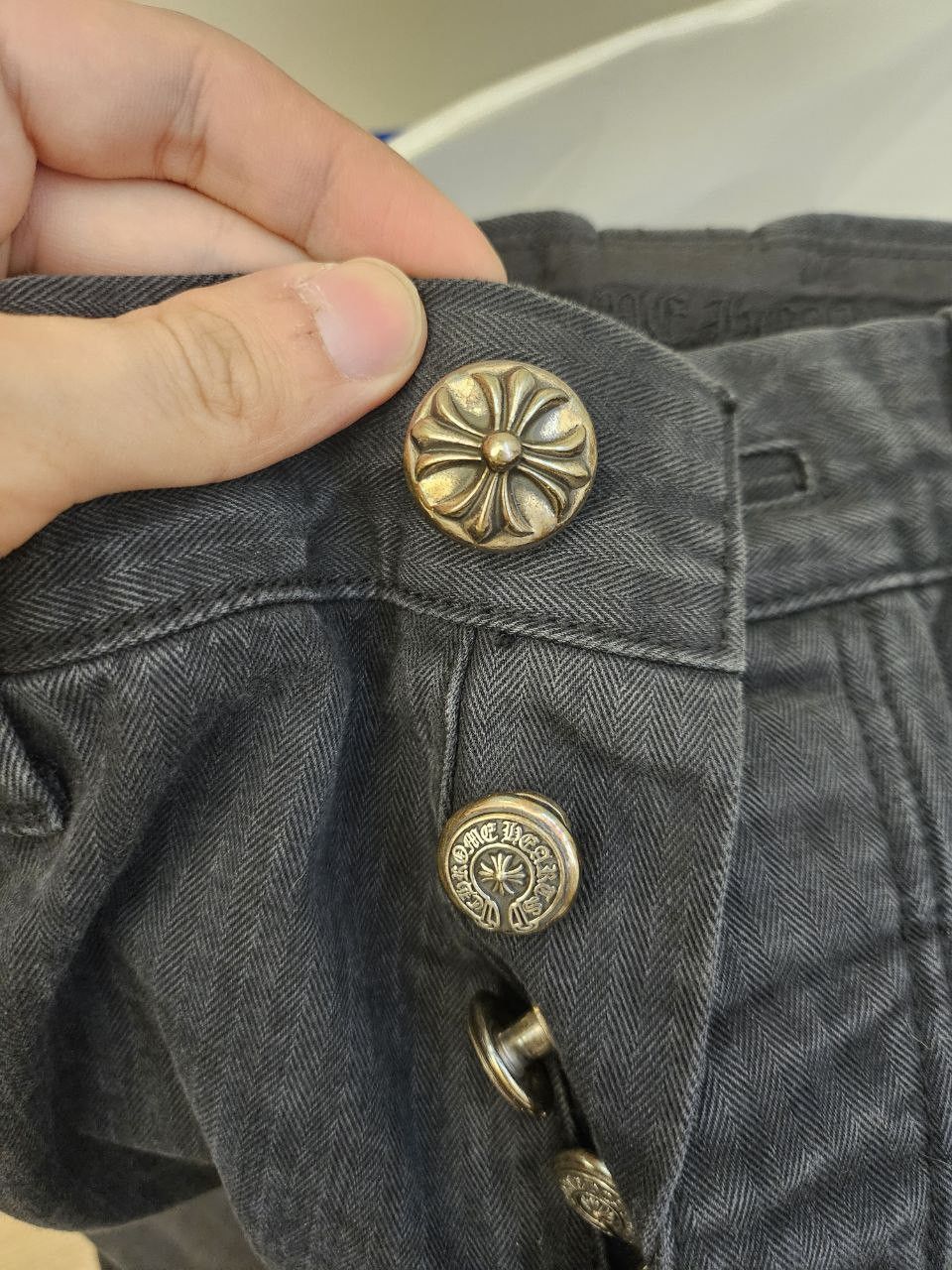 Chrome Hearts Double Knee Carpenter Fatigue Jeans Size US 28 / EU 44 - 4 Thumbnail