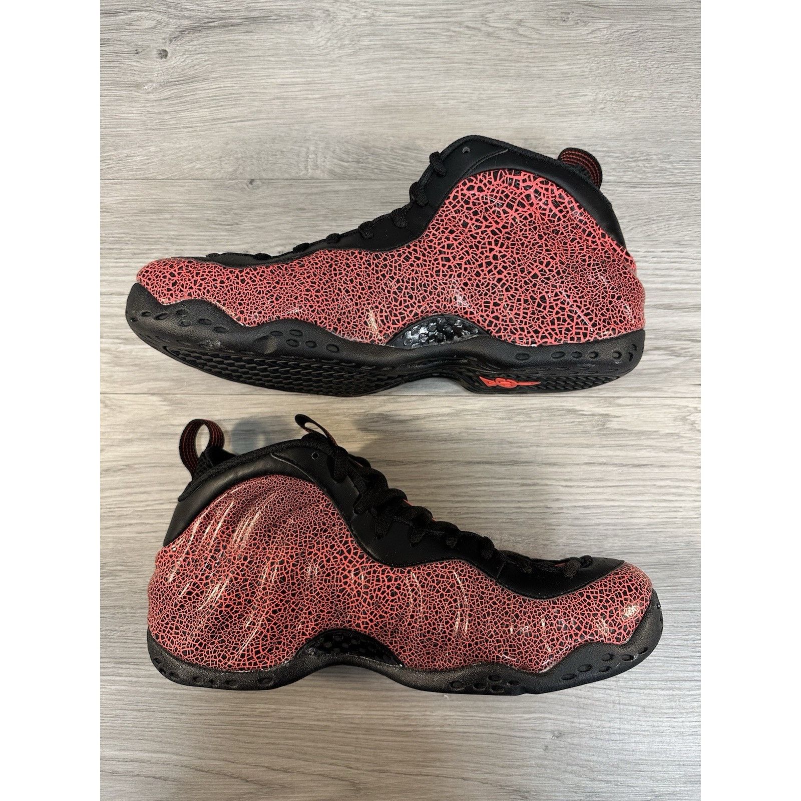 Nike Nike Air Foamposite One Cracked Lava - Size 10.5 Size US 10.5 / EU 43-44 - 3 Thumbnail