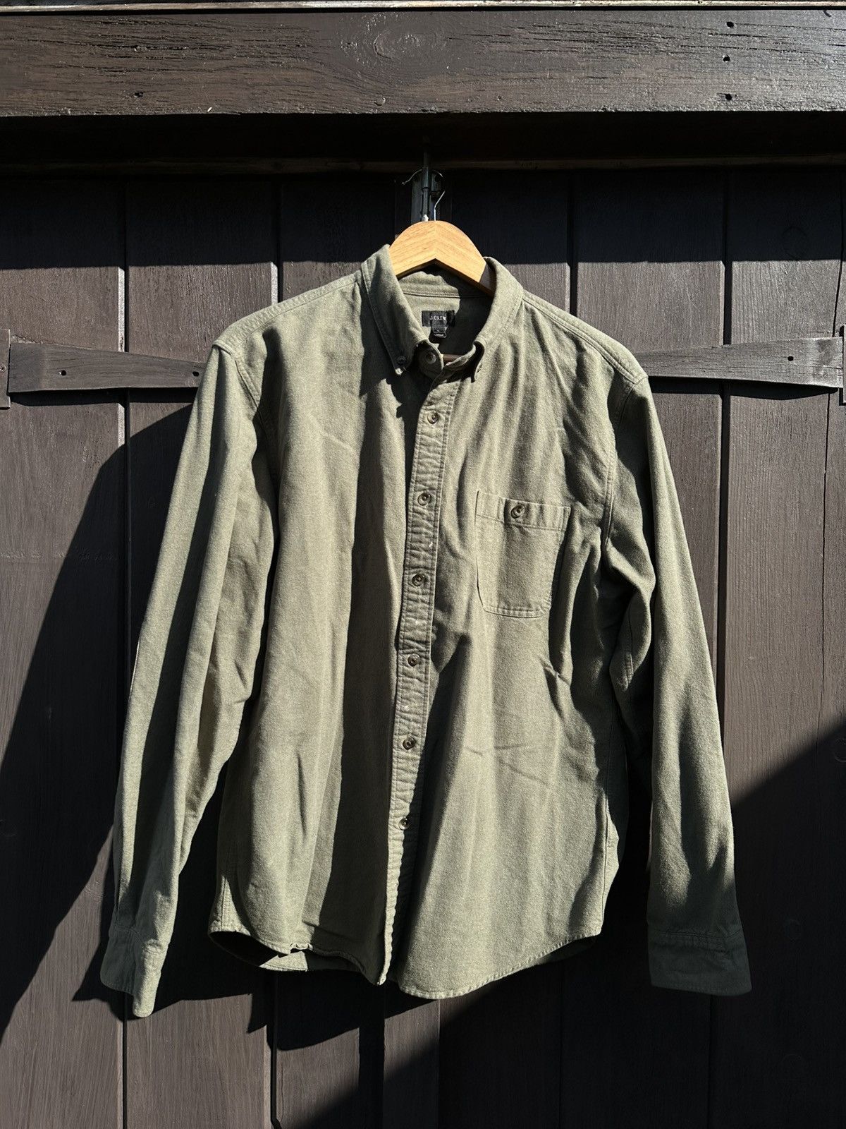 J.Crew J Crew Slim Fit Flannel Size US L / EU 52-54 / 3 - 4 Thumbnail