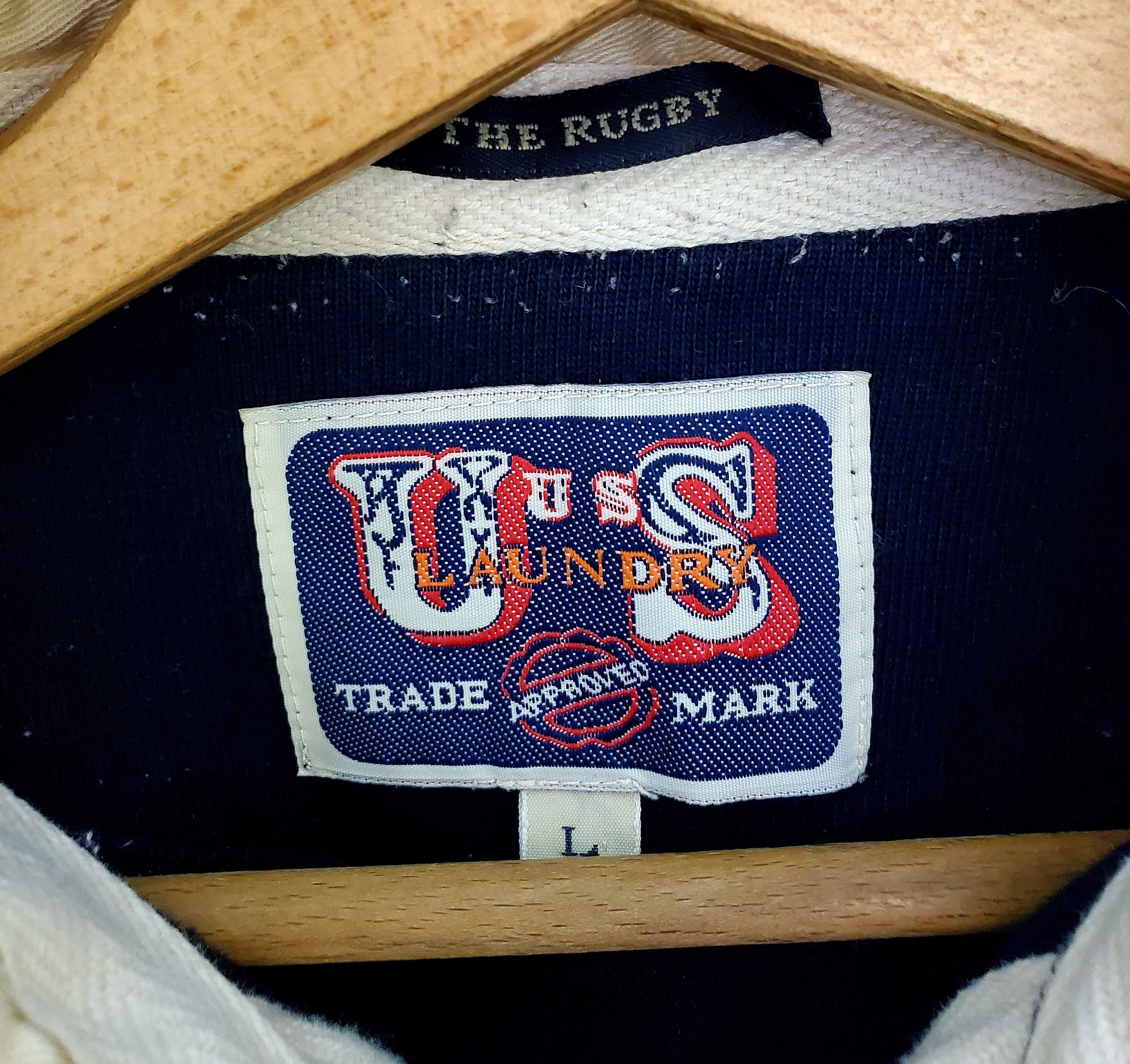 Canterbury of New Zealand Vintage 90s rugby USA shirt long sleeves size L Size US L / EU 52-54 / 3 - 3 Thumbnail
