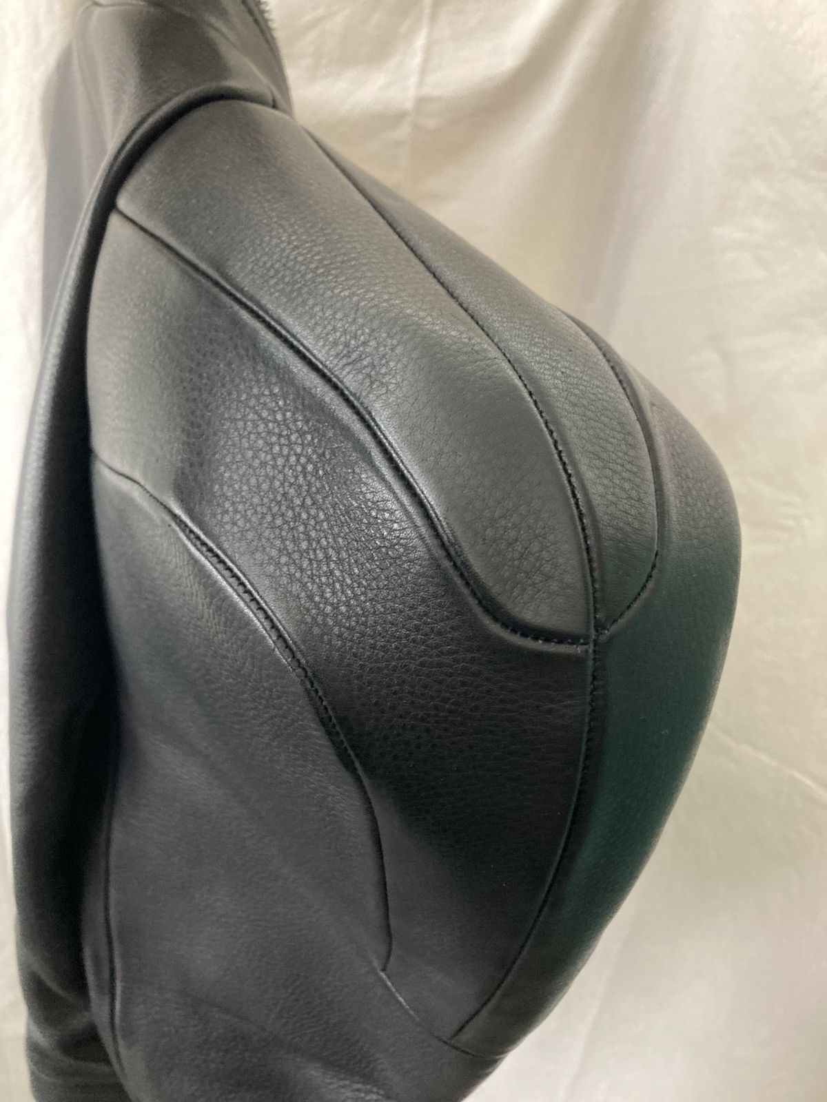 Rick Owens NEVER WORN/ Rick Owens Black Kunst Leather Jacket Size US M / EU 48-50 / 2 - 8 Thumbnail