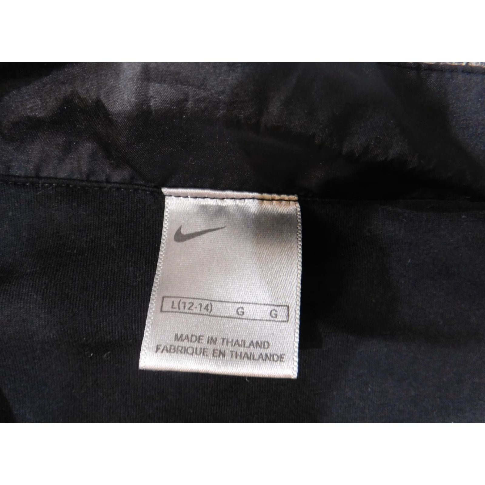 Nike Nike Jacket Womens Large Black Windbreaker Zip Active Vintage Y2K Style Regular Open Casual Fall Spring Womens Size L Size L / US 10 / IT 46 - 4 Thumbnail