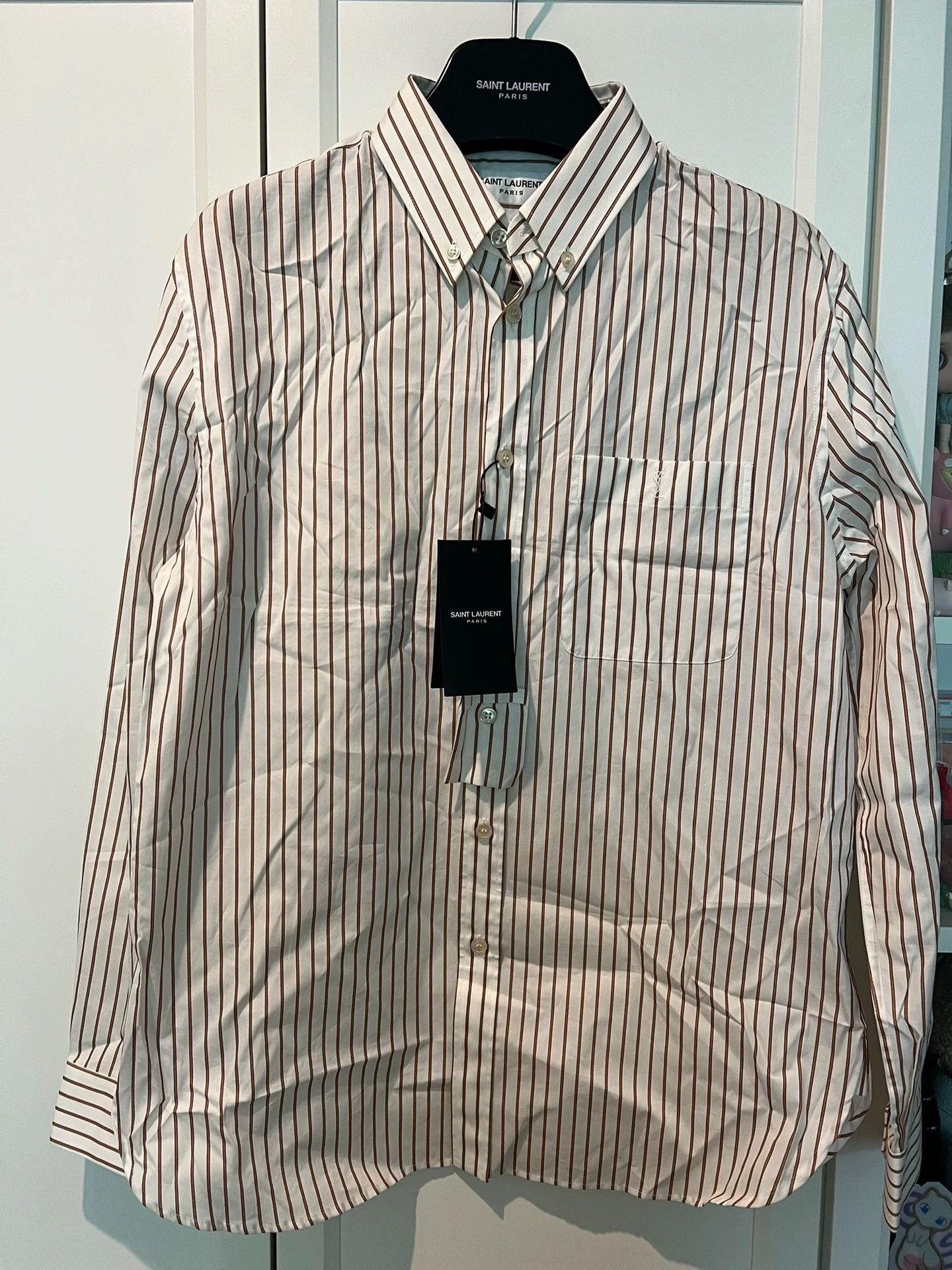 Saint Laurent Paris Saint Laurent Paris shirt Size US S / EU 44-46 / 1 - 1 Thumbnail