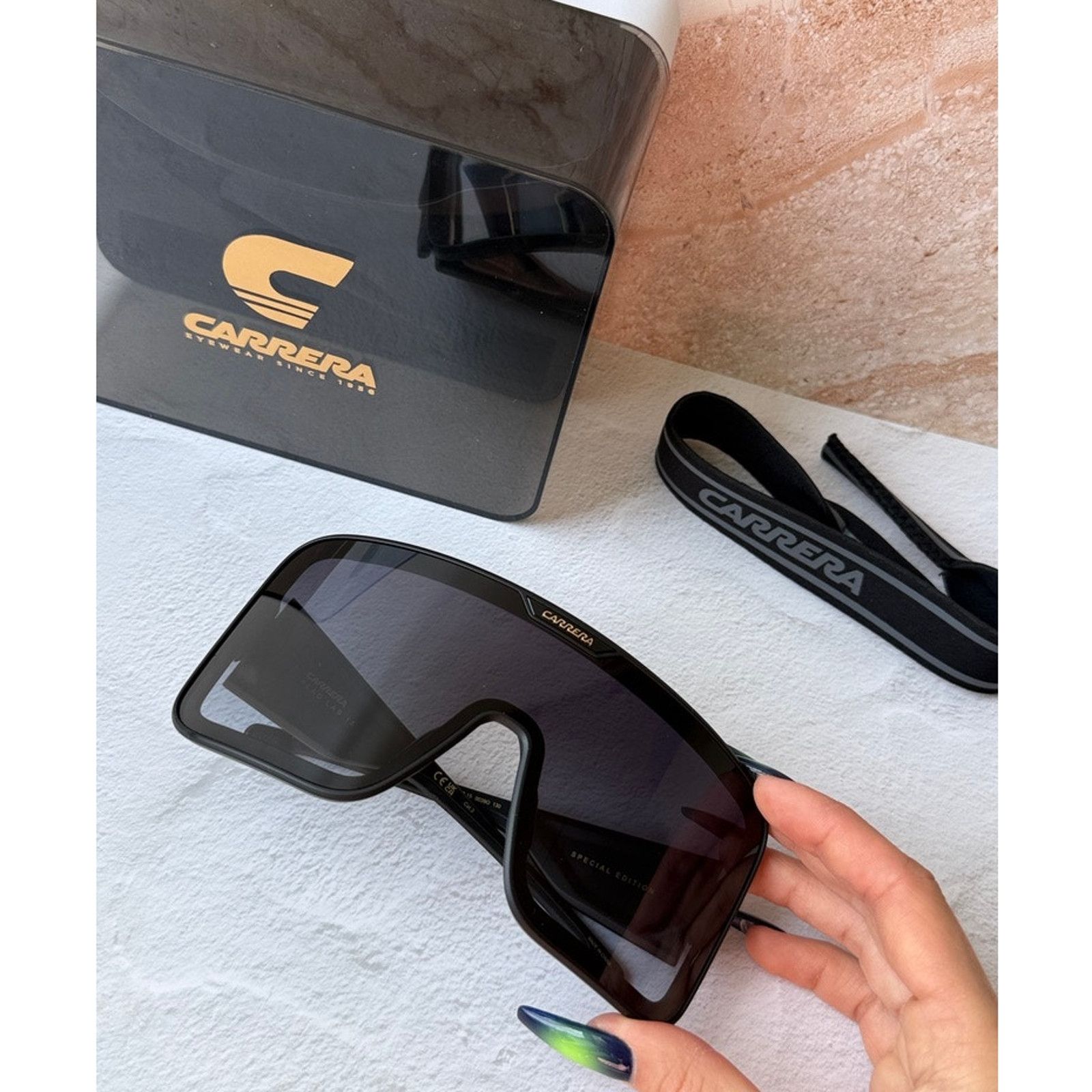 Carrera NEW Carrera Flaglab 15 Limited Edition Sunglasses Black Size ONE SIZE - 2 Thumbnail