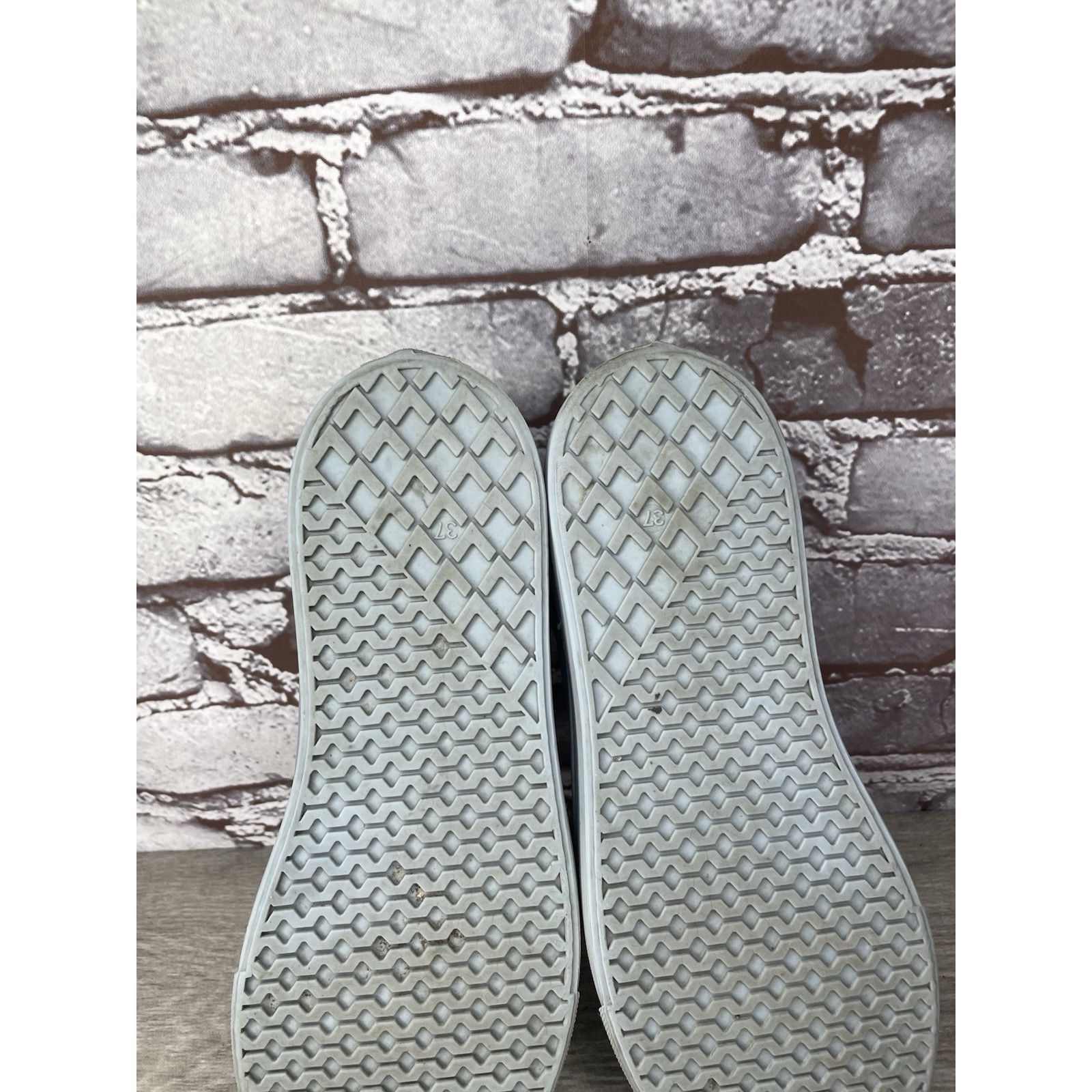 ALBA Alma Mater Blue Leather Slip On Casual Sneakers Shoes Women’ Size US 6.5 / IT 36.5 - 8 Thumbnail
