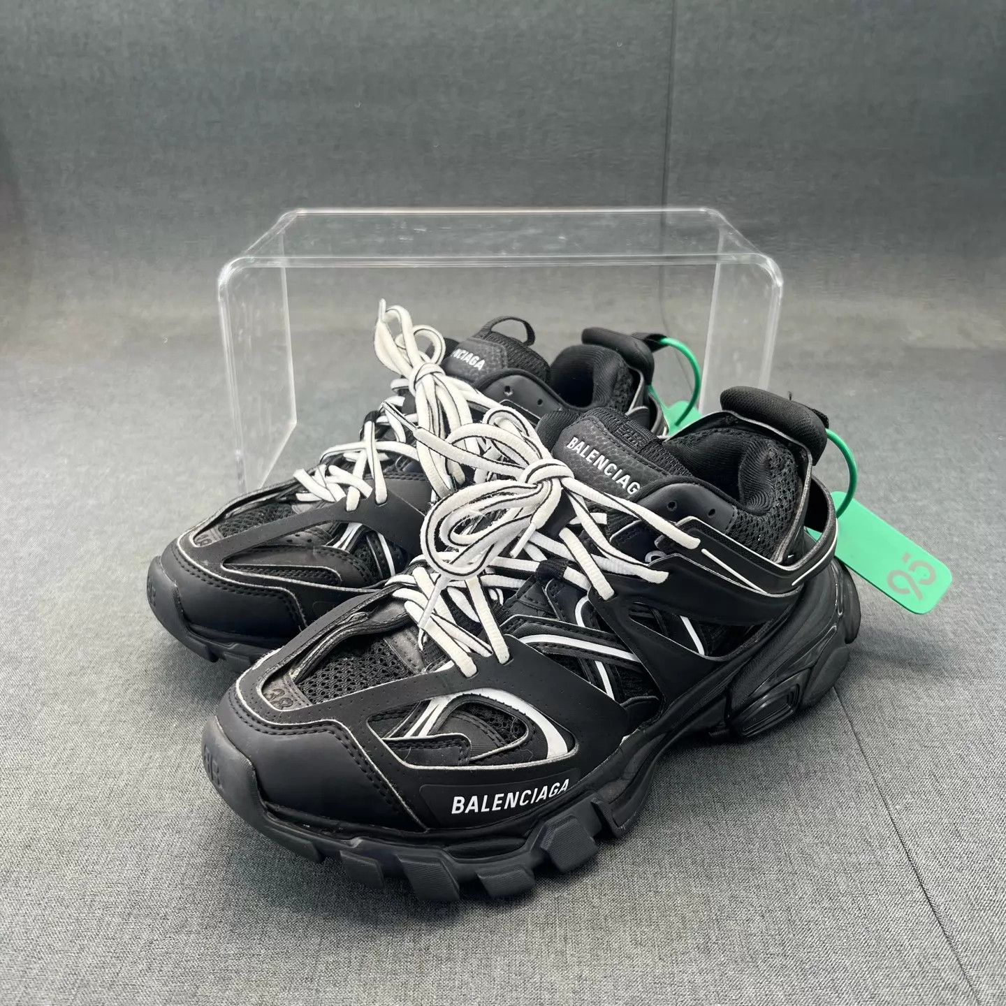 Balenciaga Balenciaga Track Black & White 38 New Size US 7.5 / IT 37.5 - 1 Thumbnail