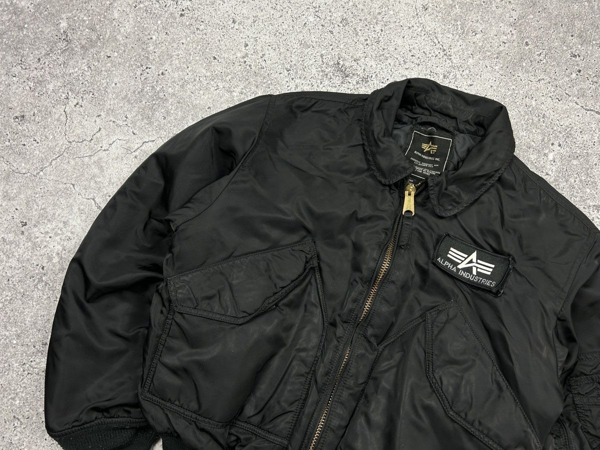 Alpha Industries × Schott CW-45 Alpha Industries Bomber Jacket cropped Size US M / EU 48-50 / 2 - 5 Thumbnail