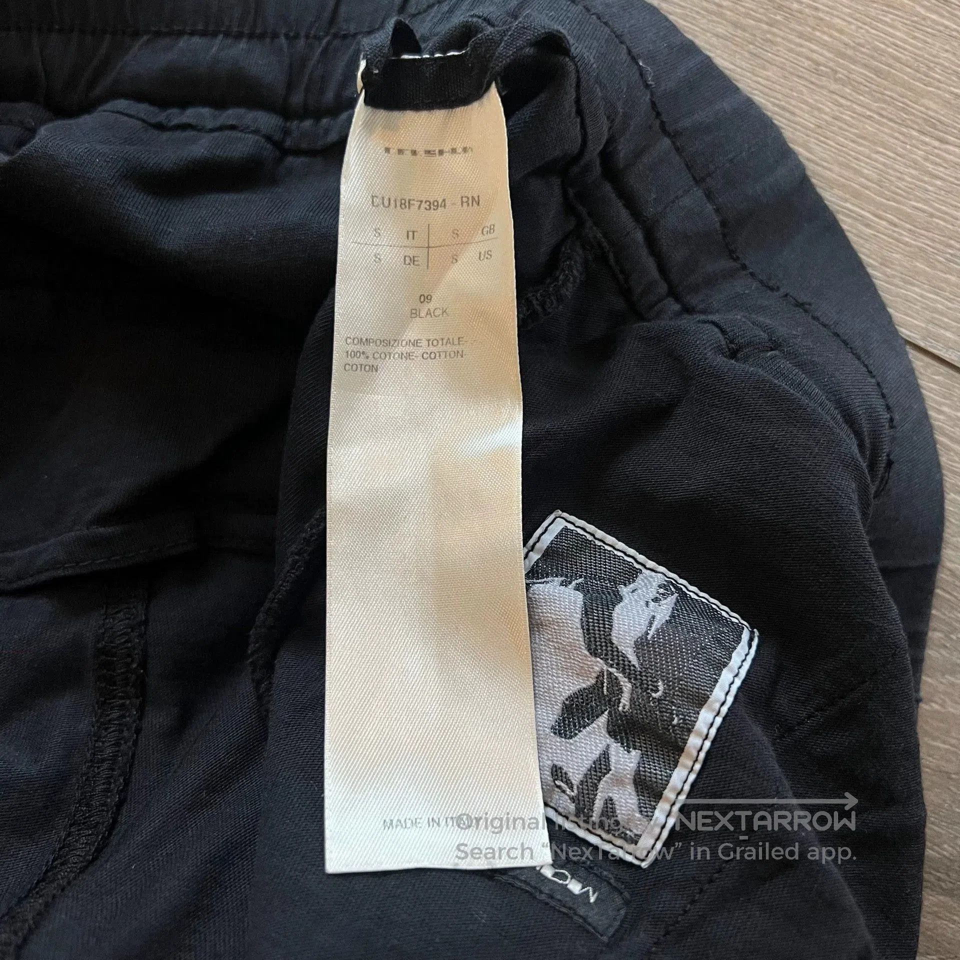 Rick Owens rick owens black low-crotch pants with drop-crotch. Size US 32 / EU 48 - 5 Thumbnail