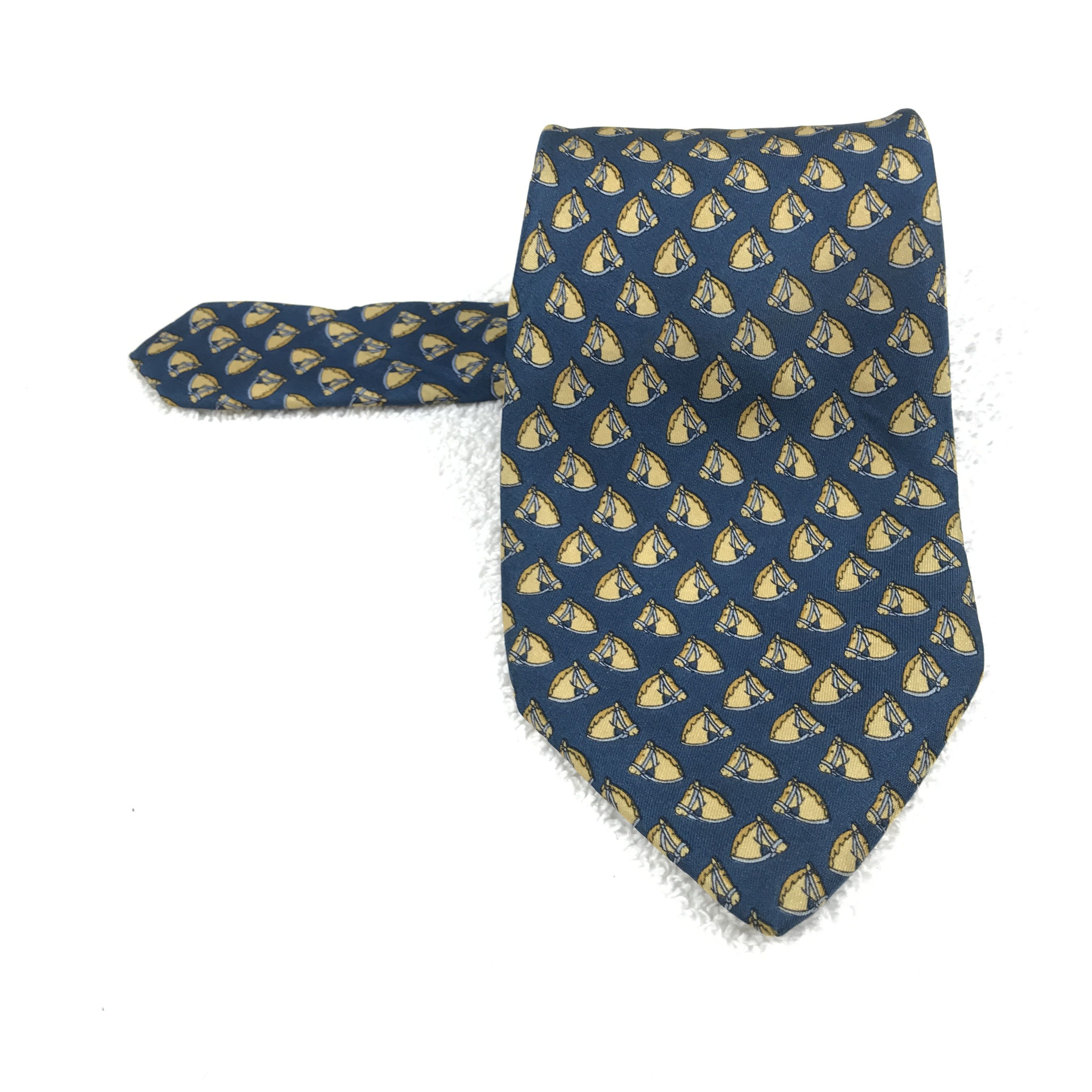 Enrico Coveri × Vintage Vintage Enrico Coveri Silk Necktie Size ONE SIZE - 1 Thumbnail