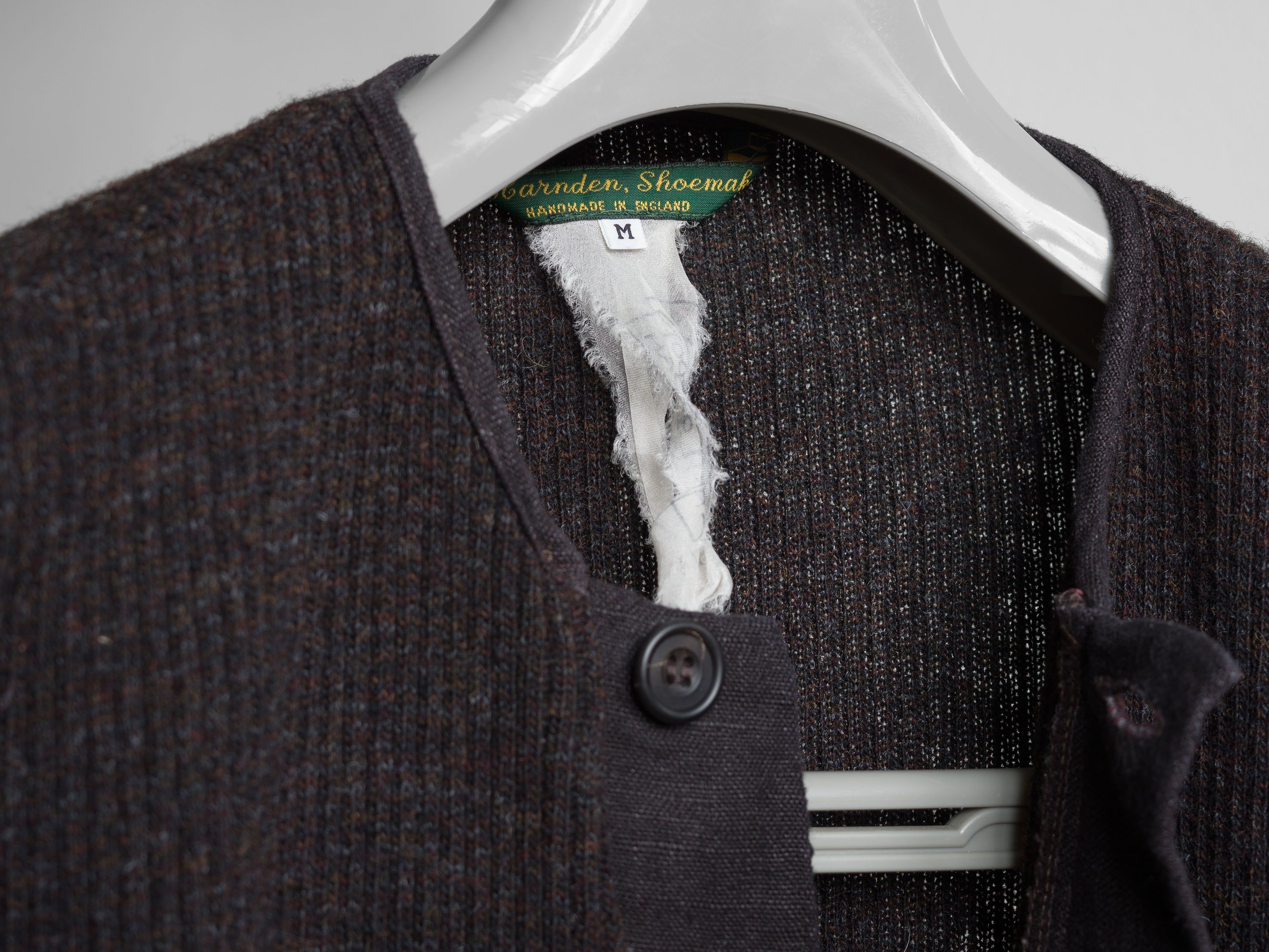 Paul Harnden Shoemakers MEN'S KNIT SLANT SHIRT WOOL Size US M / EU 48-50 / 2 - 9 Thumbnail