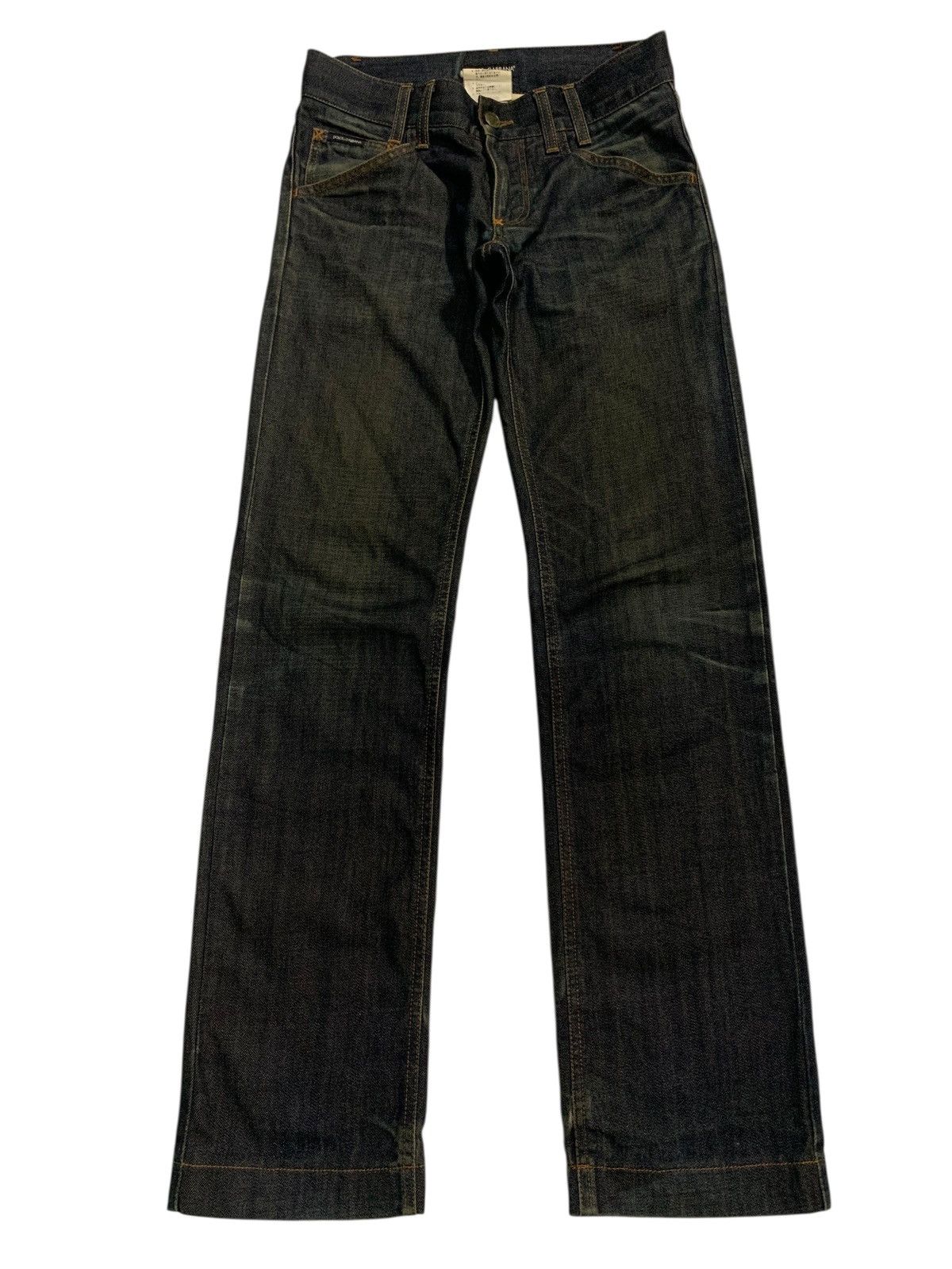 Dolce & Gabbana VINTAGE DOLCE & GABBANA EMBROIDERY LOGO RUSTY ITALY DENIM Size US 31 - 1 Thumbnail